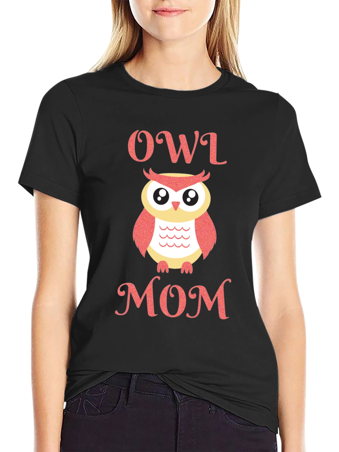 Owl Mom Graphic Tee