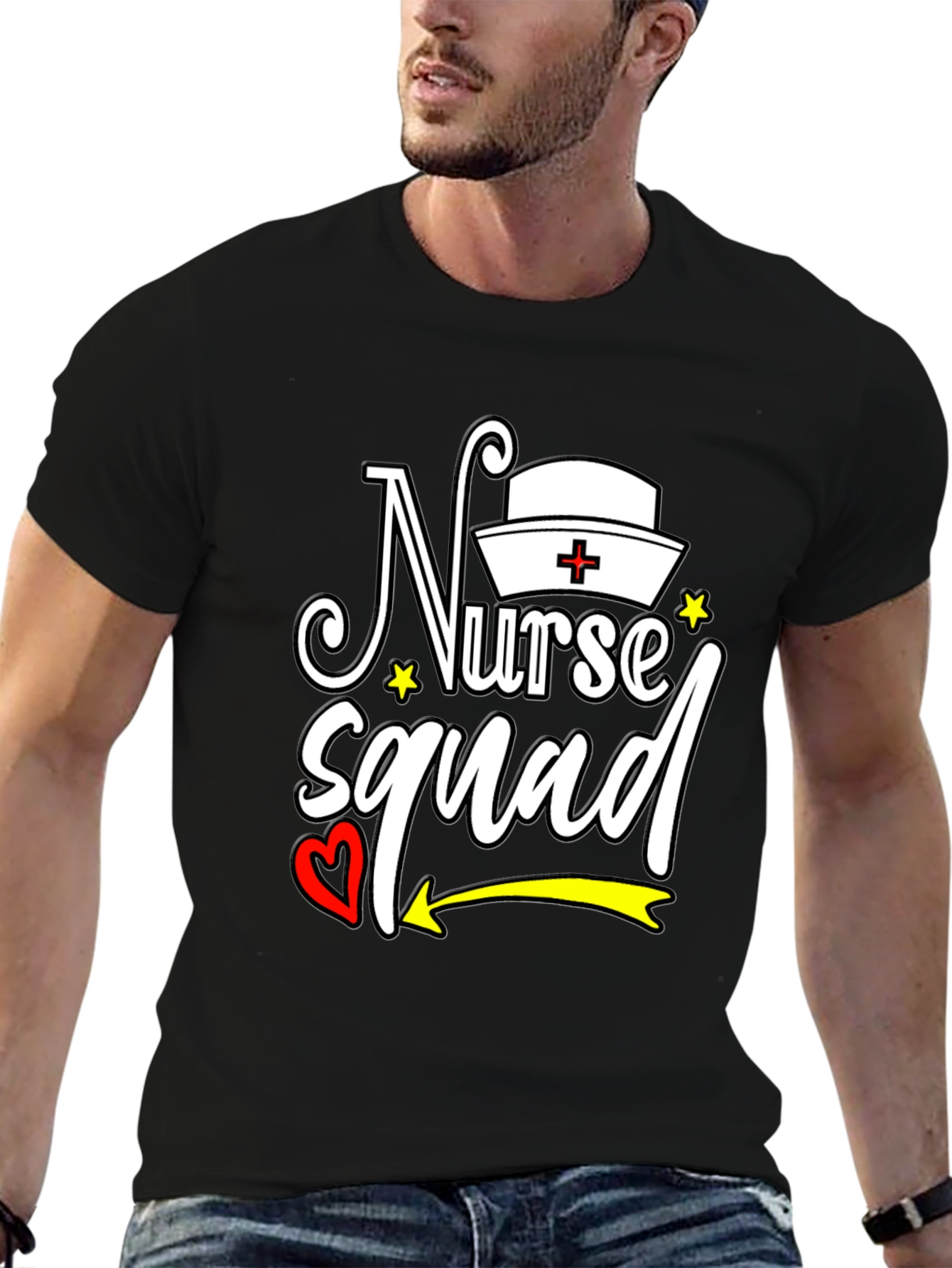 Nurse Squad Graphic T-Shirt