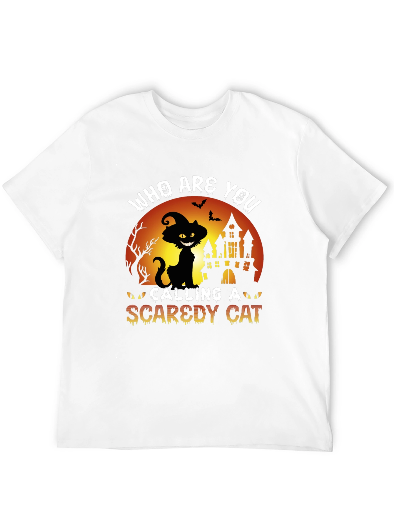Halloween Black Cat T-Shirt