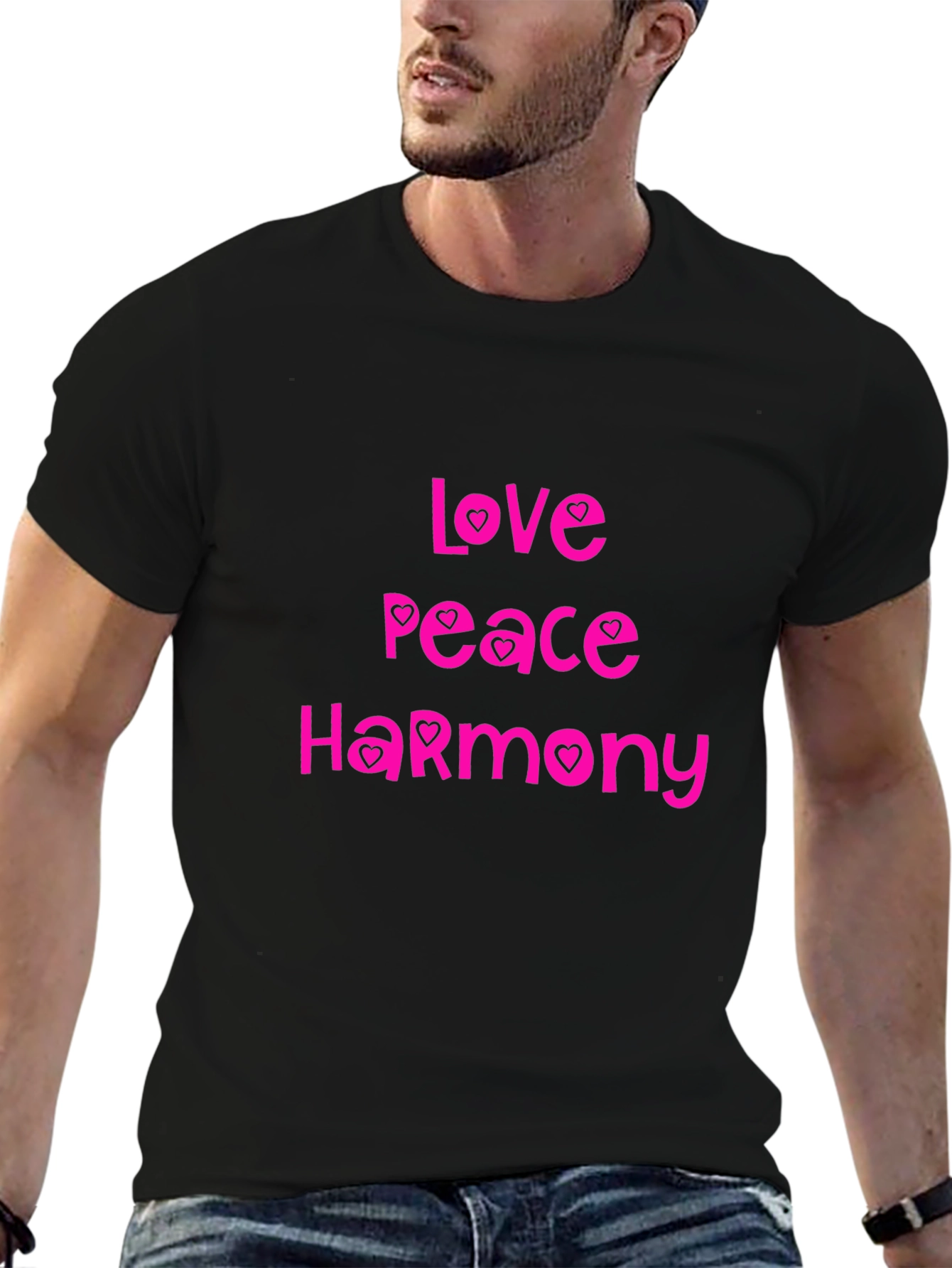 Love Peace Harmony Graphic T-Shirt