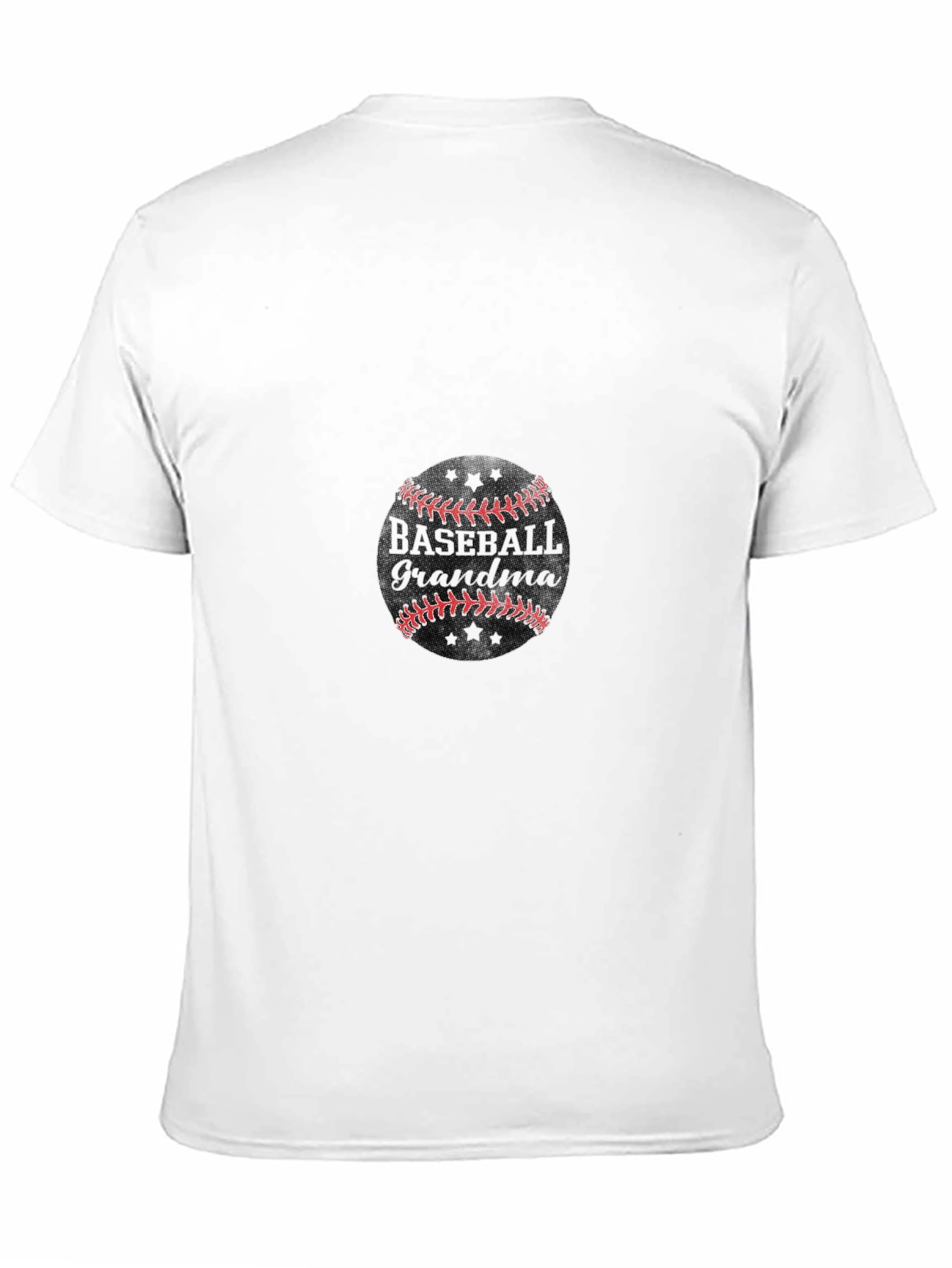 Baseball Grandma Graphic Tee - Black