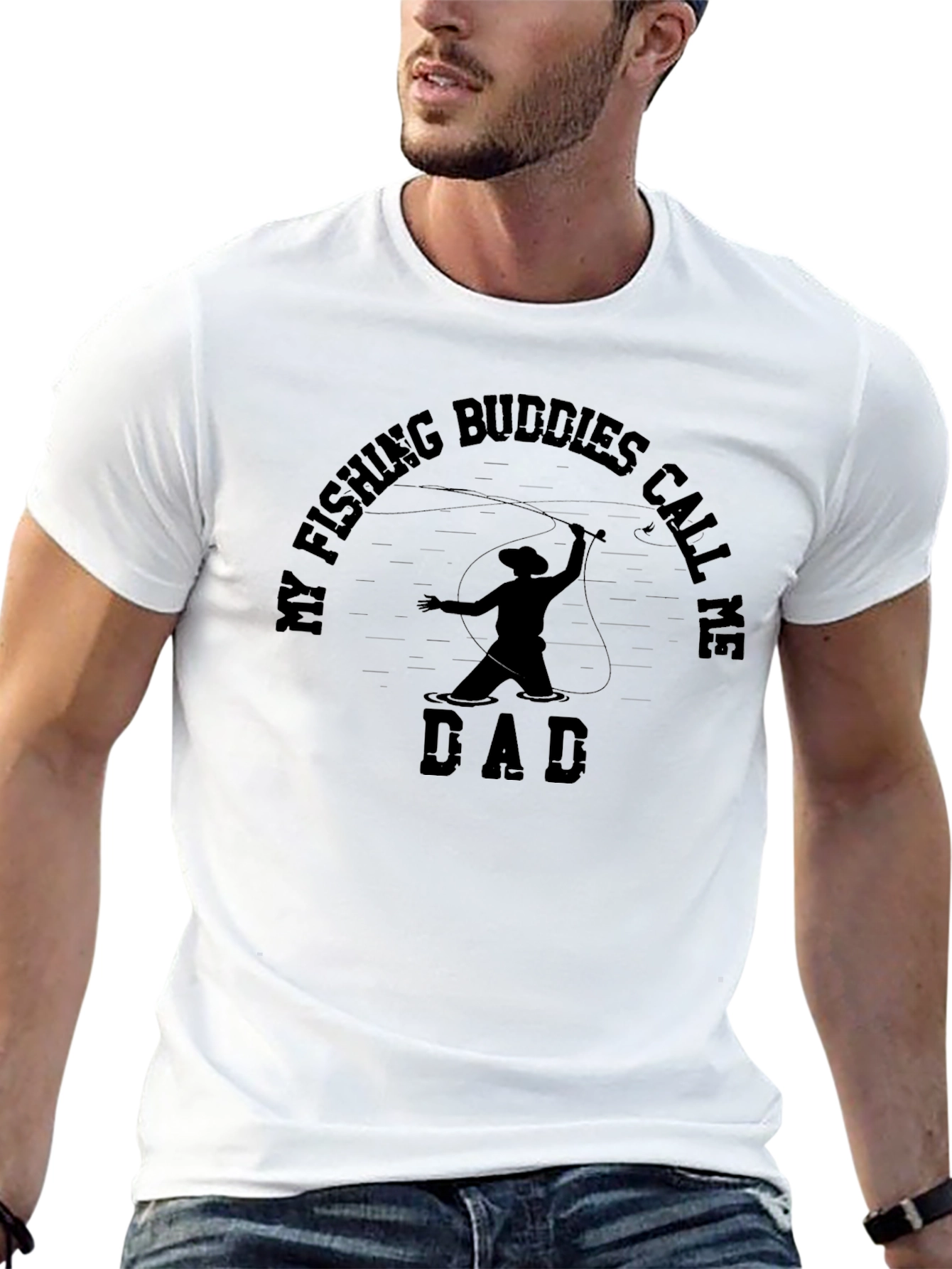My Fishing Buddies Call Me Dad T-Shirt