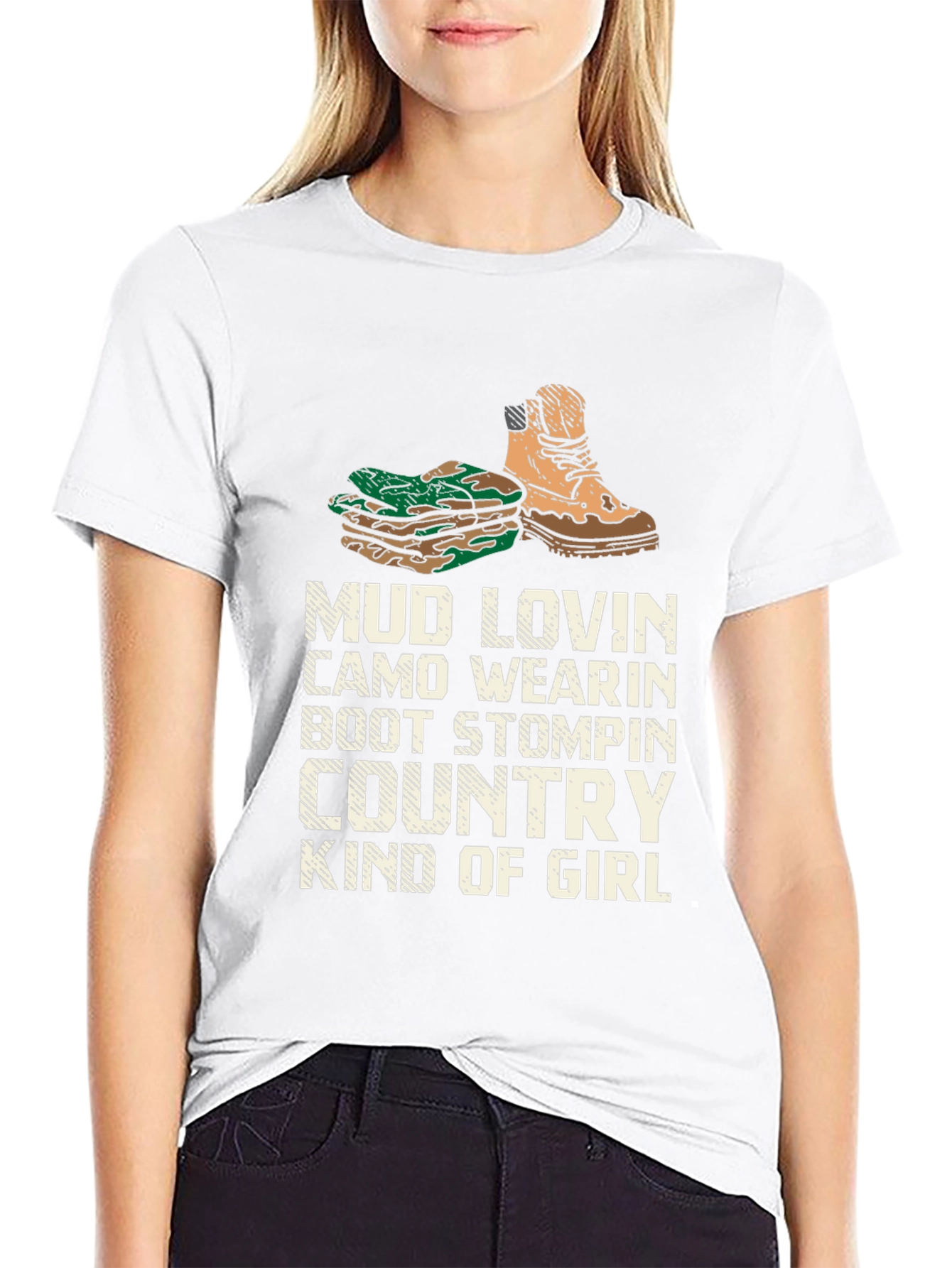 Mud Lovin Country Girl Graphic T-Shirt
