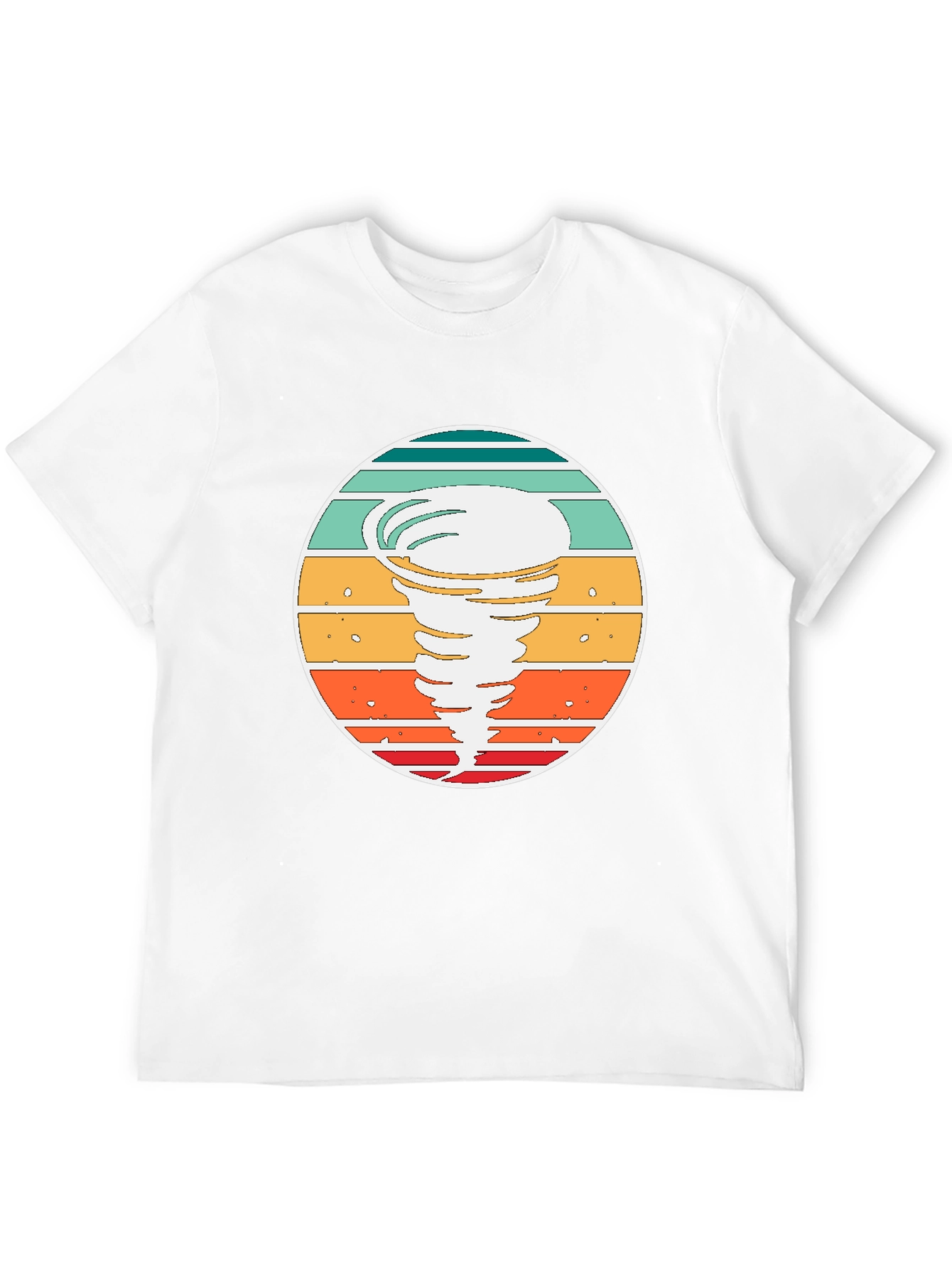 Retro Tornado T-Shirt - Stylish Weather Graphic Tee