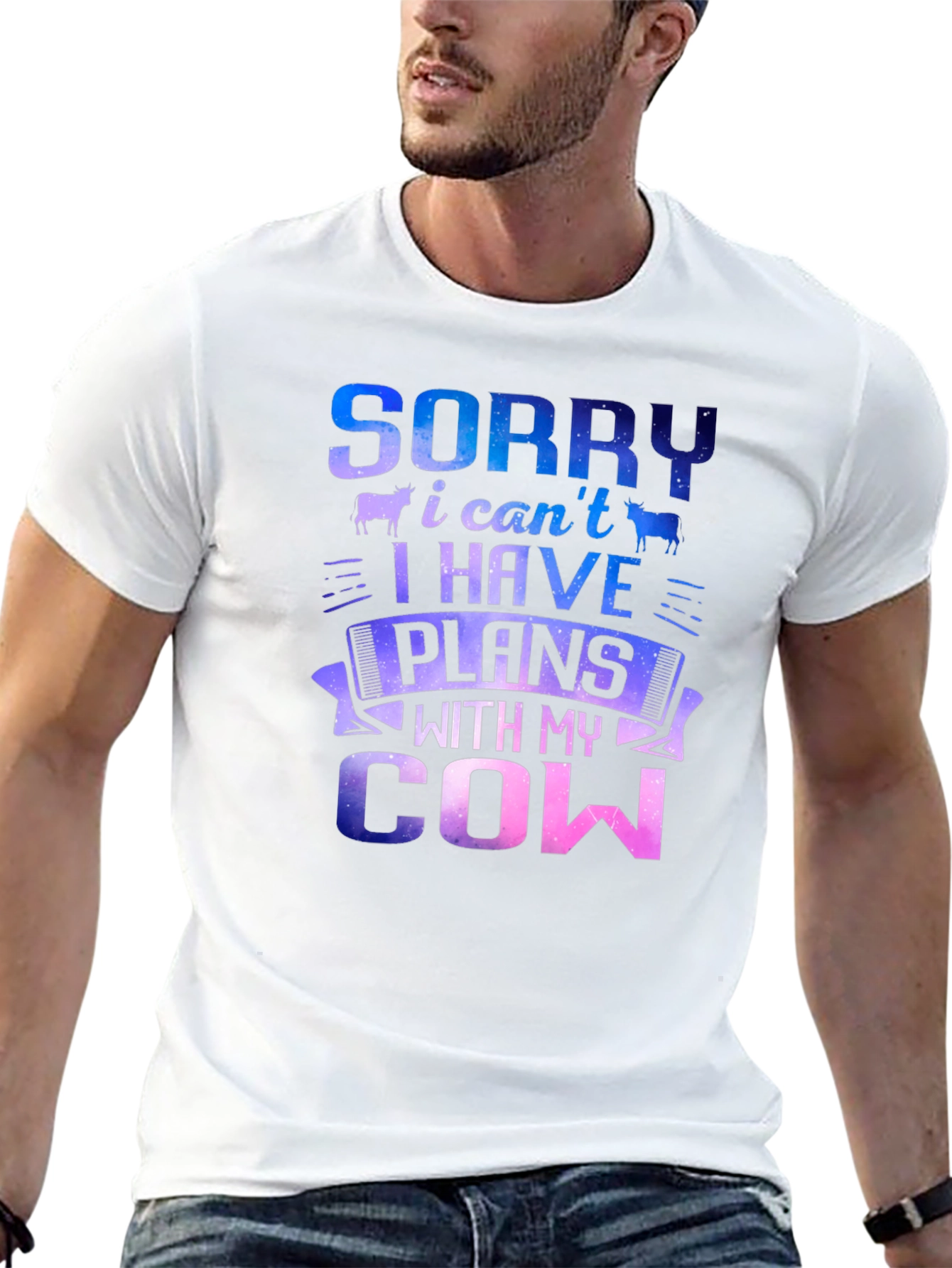 Sorry I Have Plans With My Cow T-Shirt