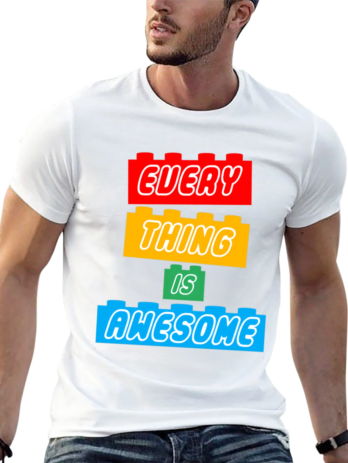 Everything is Awesome Brick T-Shirt