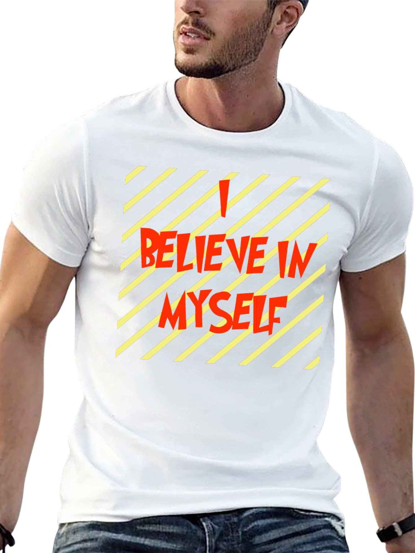 Believe in Myself Graphic T-Shirt - Black
