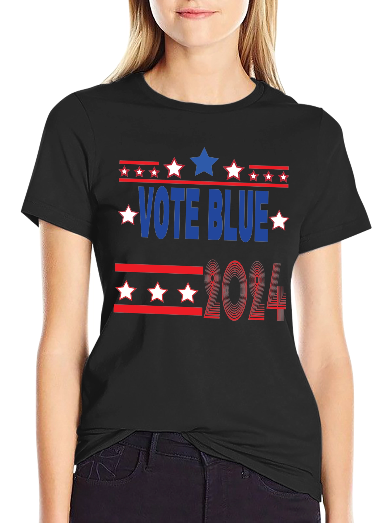 Vote Blue 2024 Graphic Tee