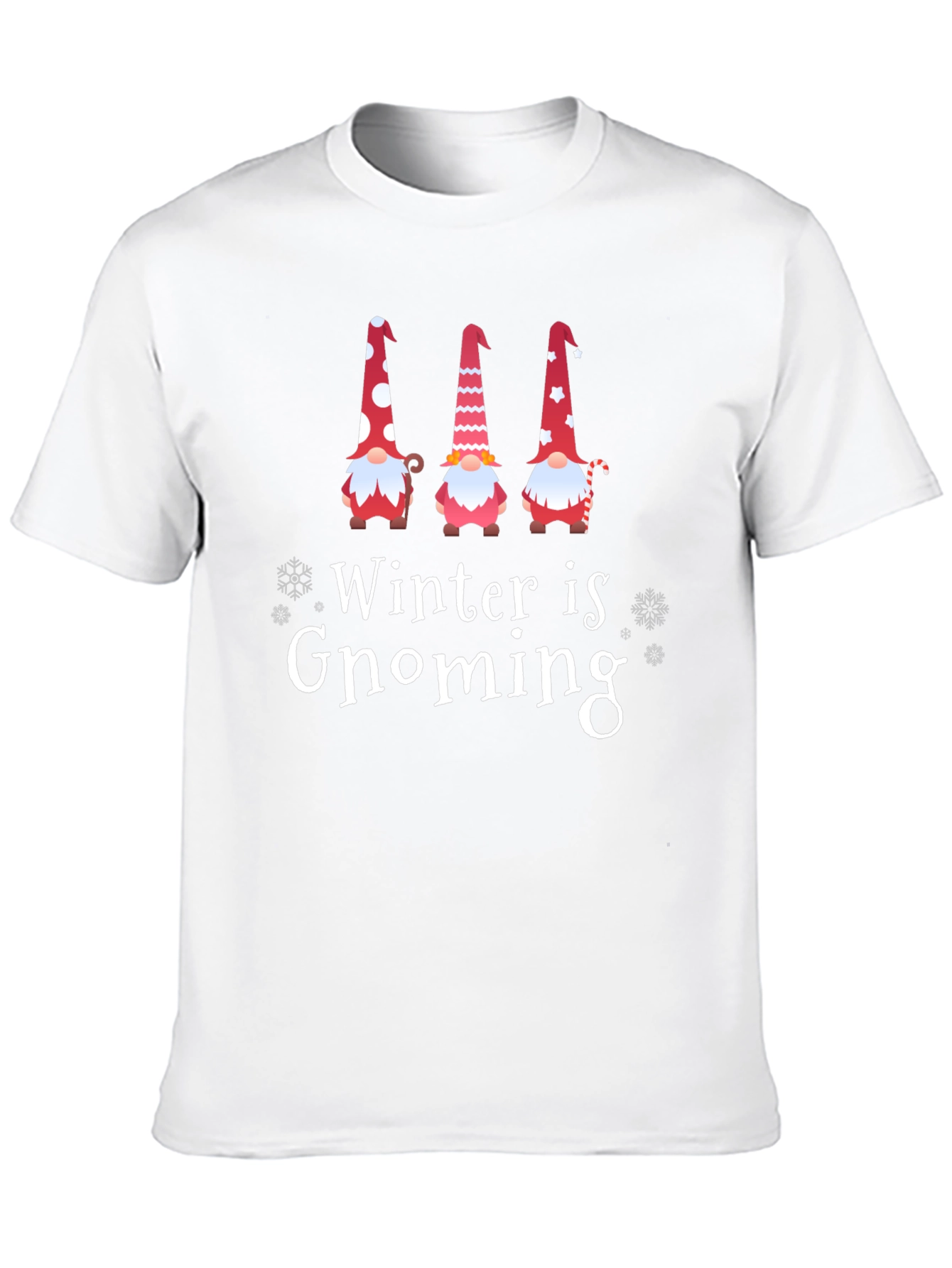 Winter Gnoming T-Shirt - Holiday Festive Tee