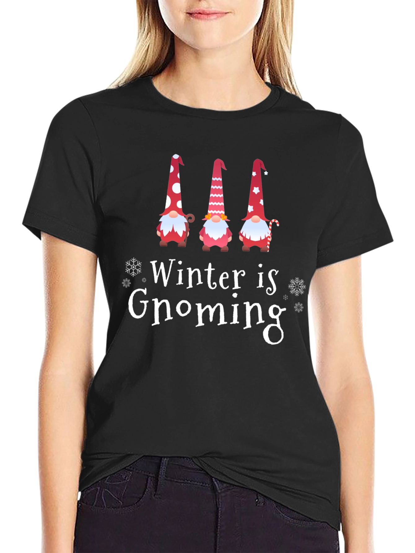 Winter Gnoming T-Shirt - Holiday Festive Tee