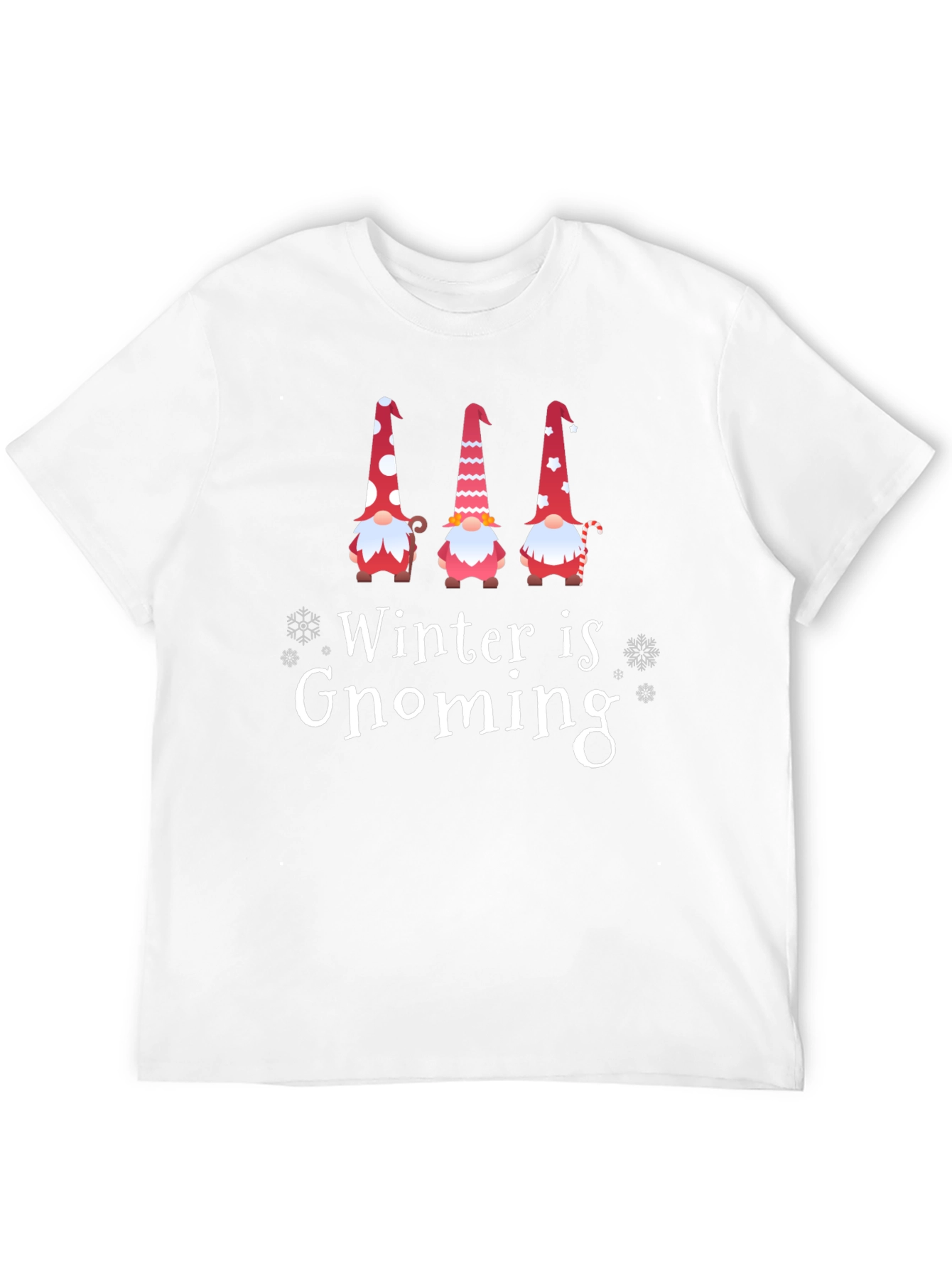 Winter Gnoming T-Shirt - Holiday Festive Tee