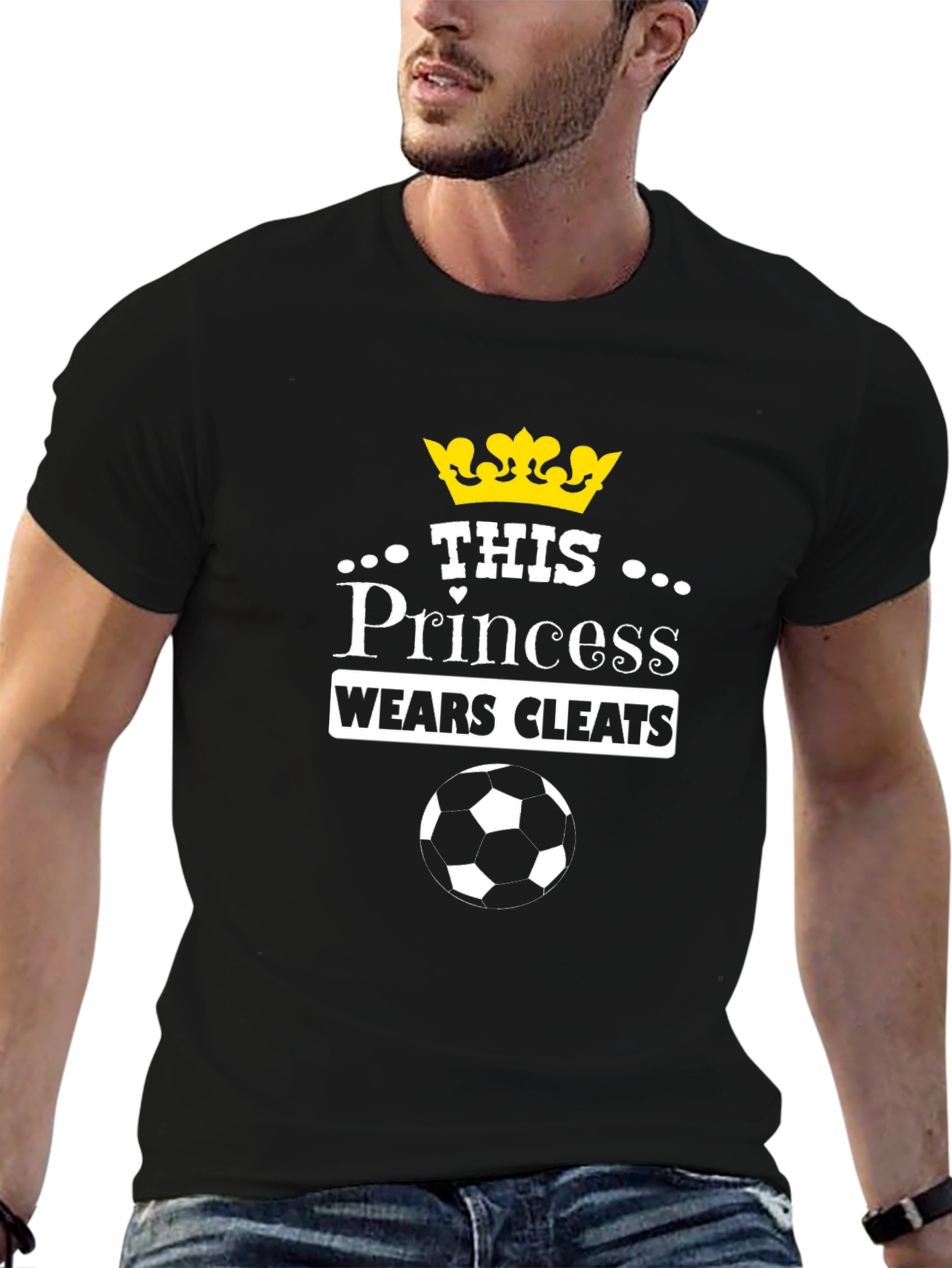 Princess Wears Cleats Soccer T-Shirt