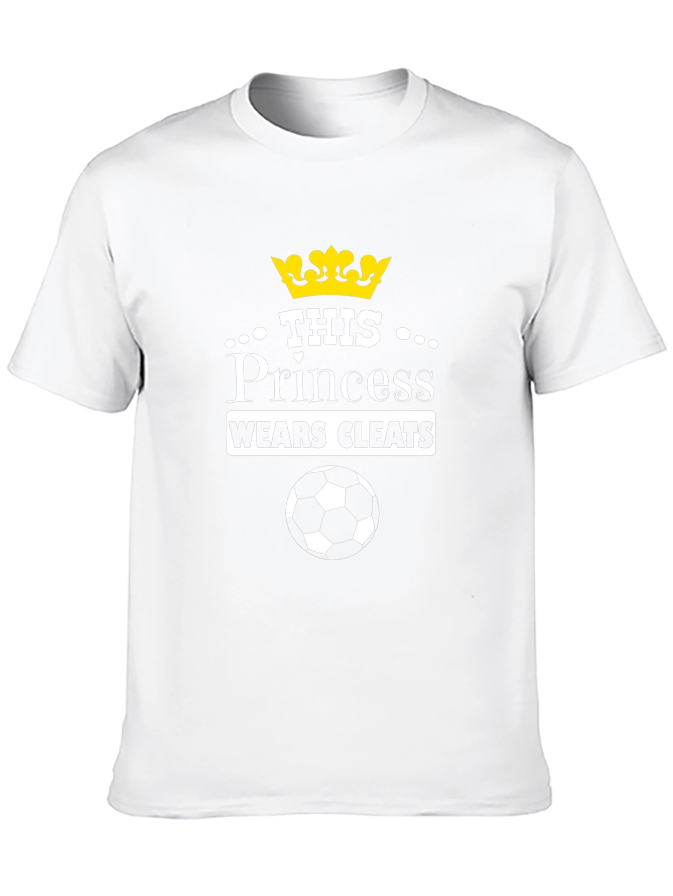 Princess Wears Cleats Soccer T-Shirt