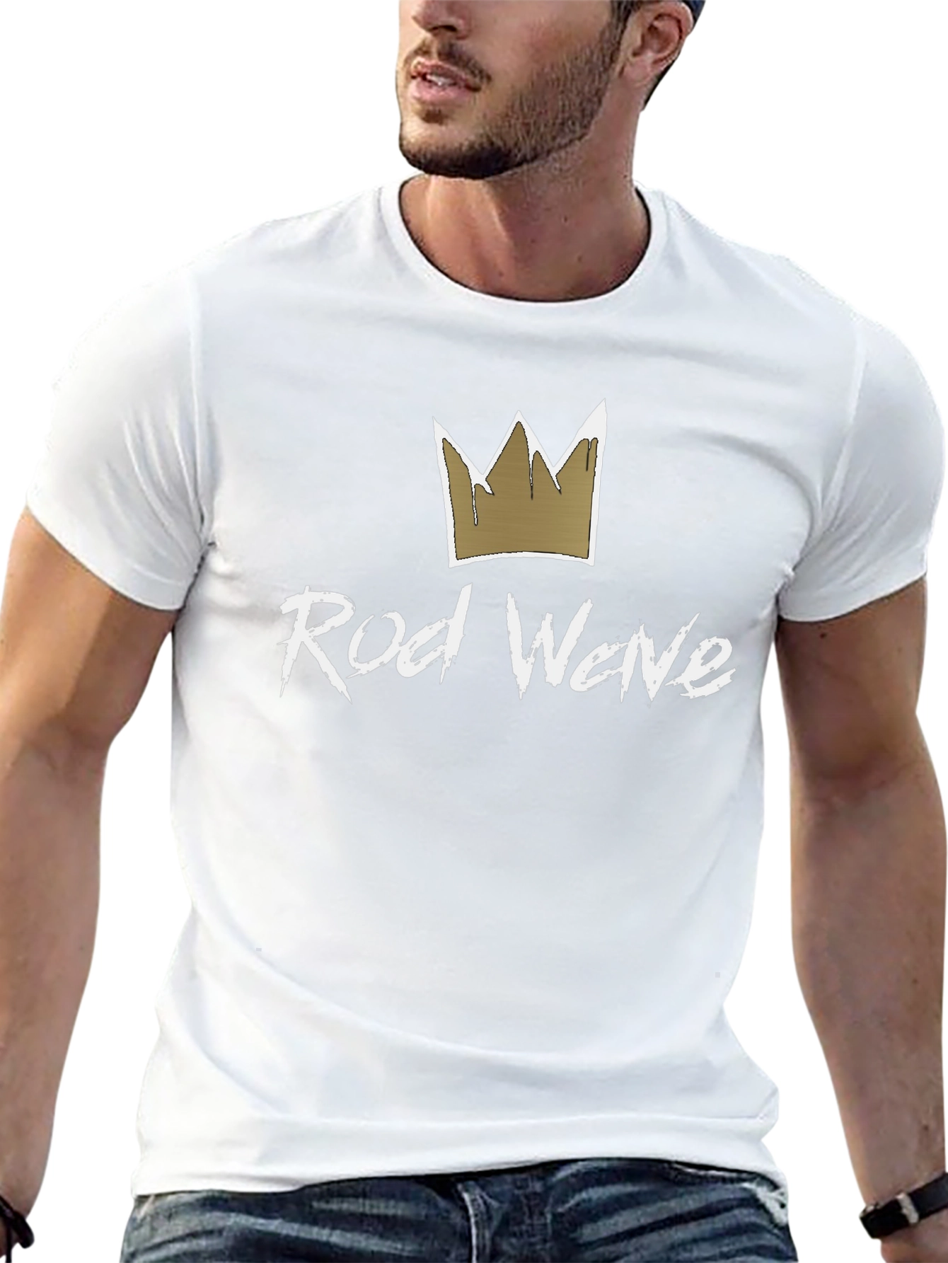 Rod Wave Crown Graphic Black T-Shirt