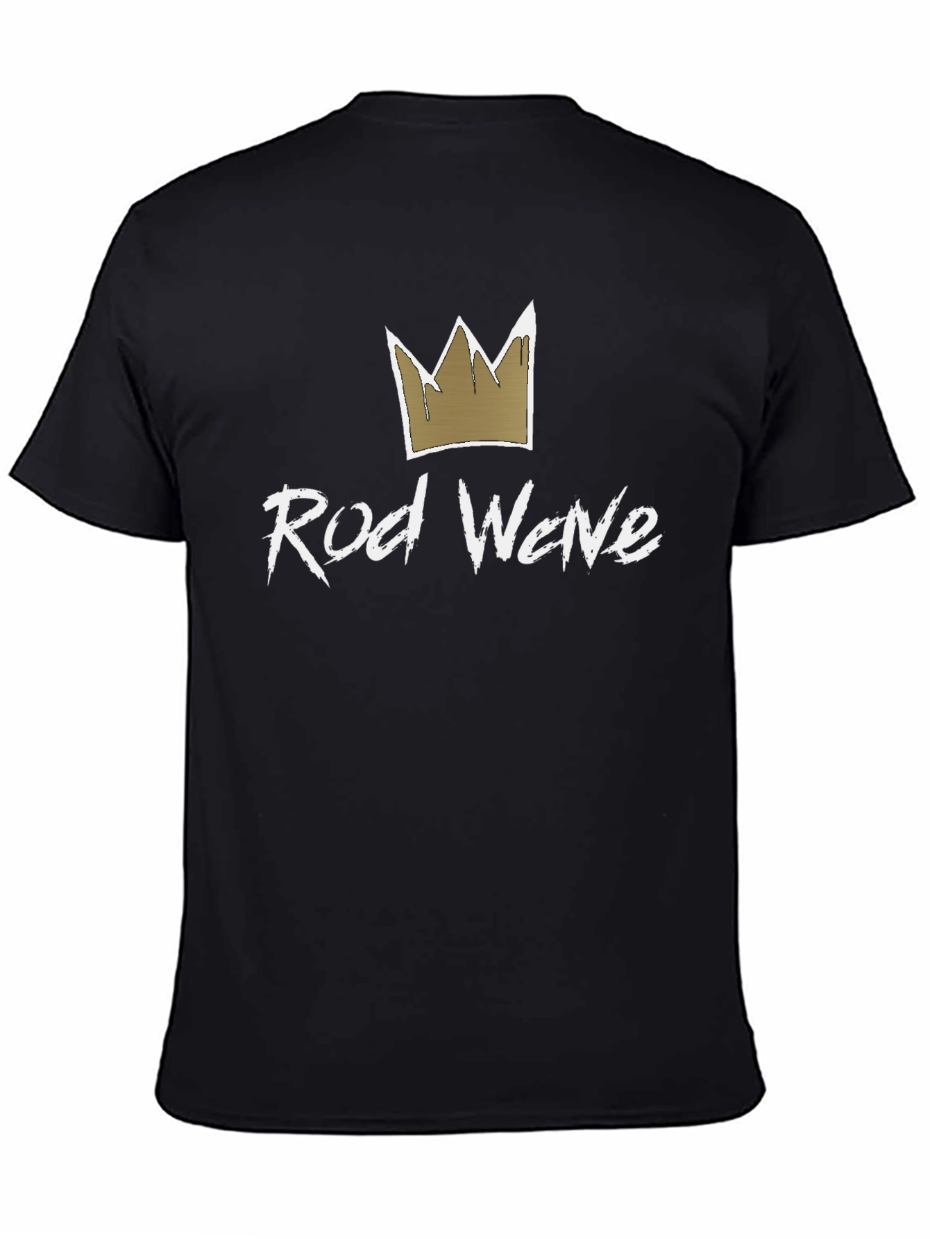 Rod Wave Crown Graphic Black T-Shirt