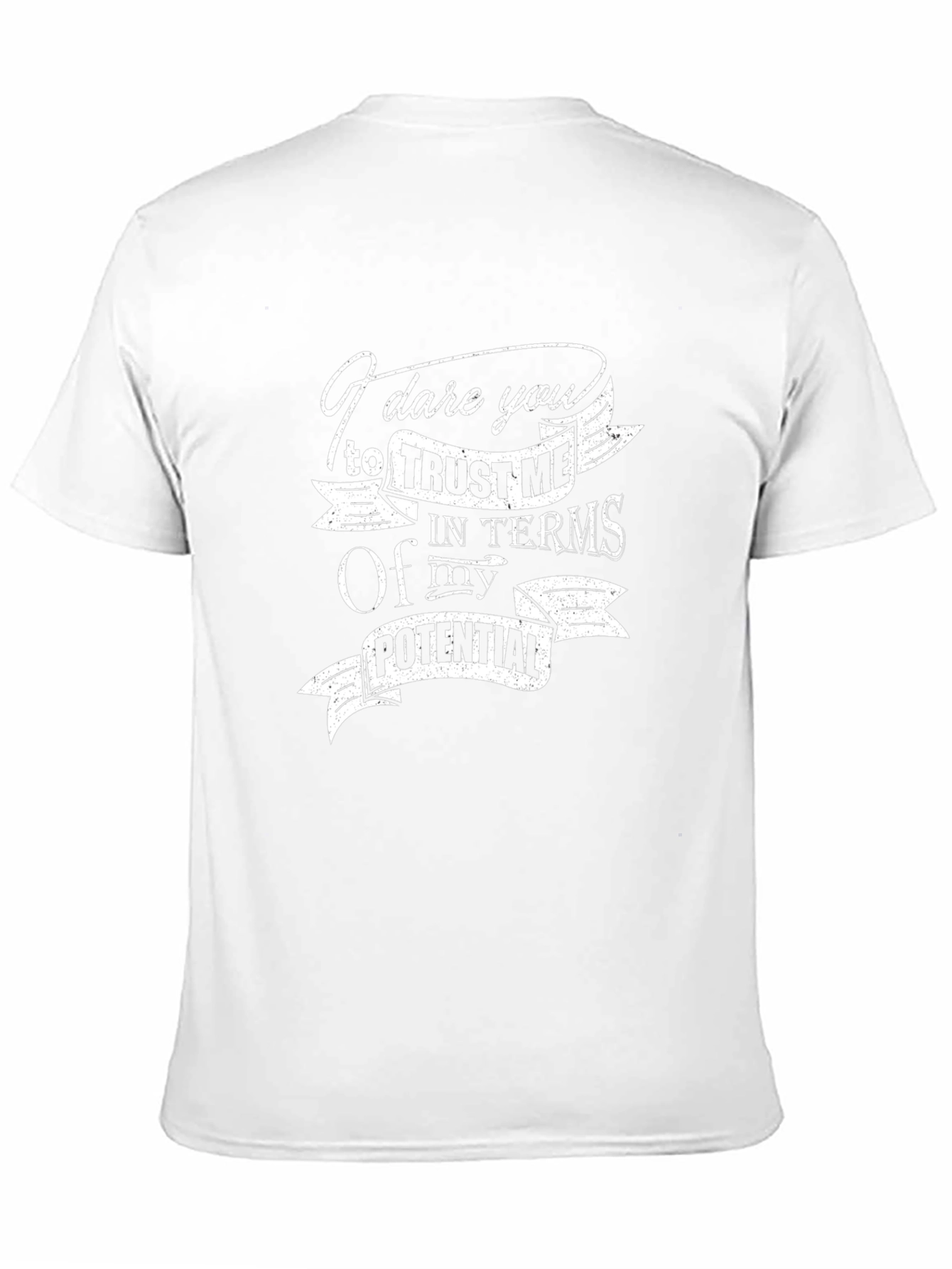 Dare You Trust Me T-Shirt - Novelty Graphic Tee