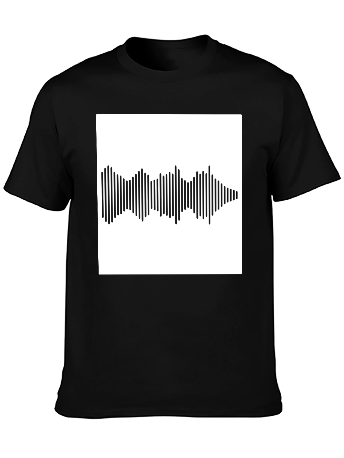 Soundwave Graphic Tee - Black