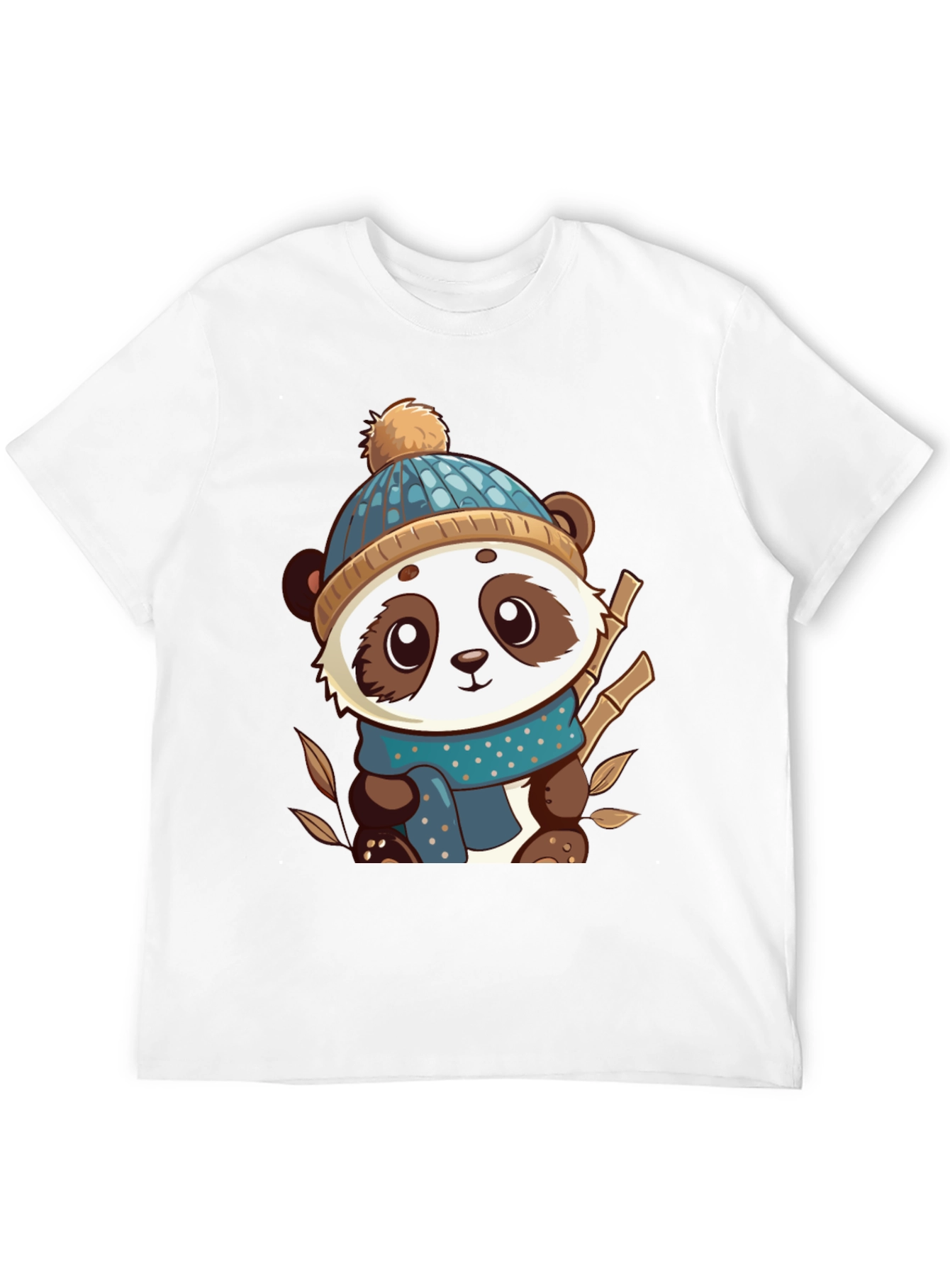 Cute Panda Bear Graphic Tee
