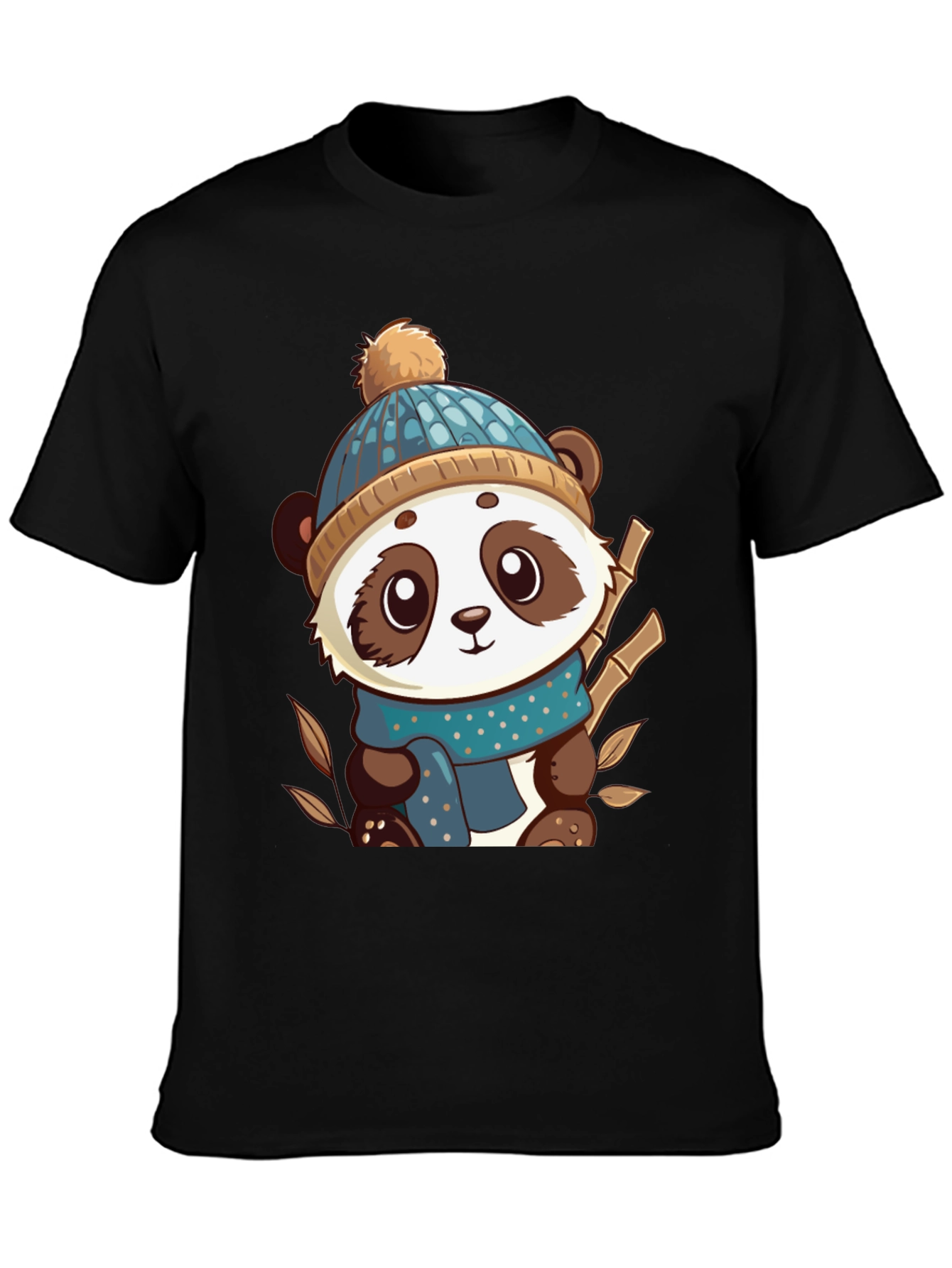Cute Panda Bear Graphic Tee