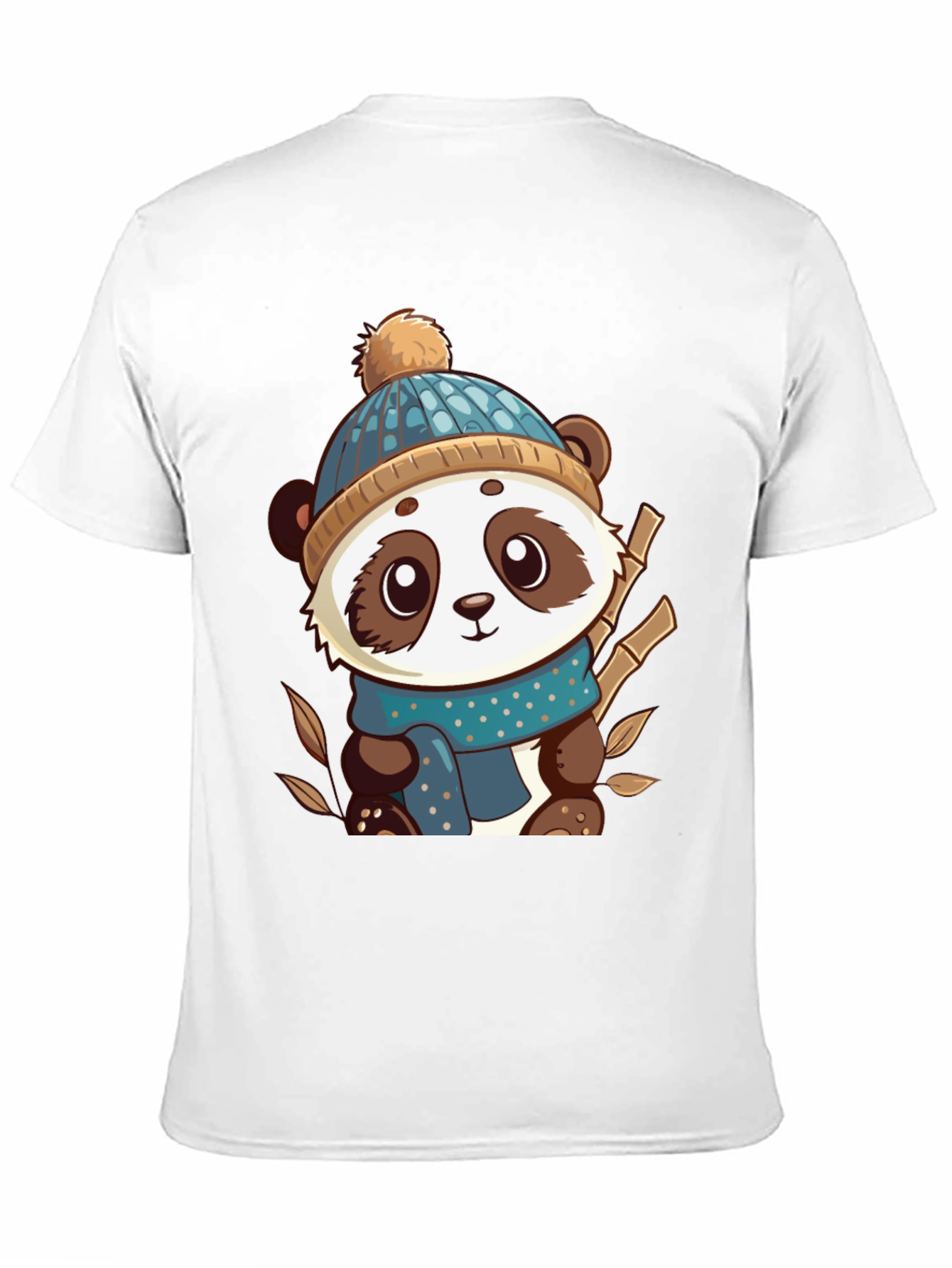 Cute Panda Bear Graphic Tee