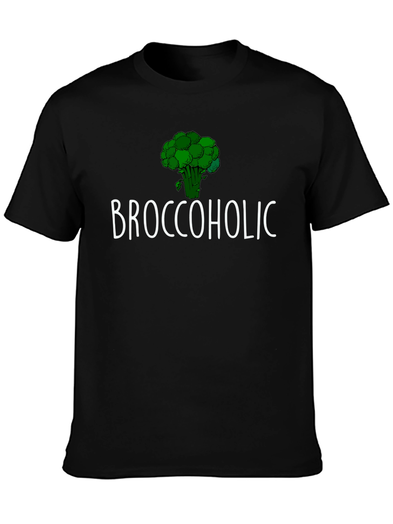 Broccoholic T-Shirt - Funny Broccoli Lover Tee