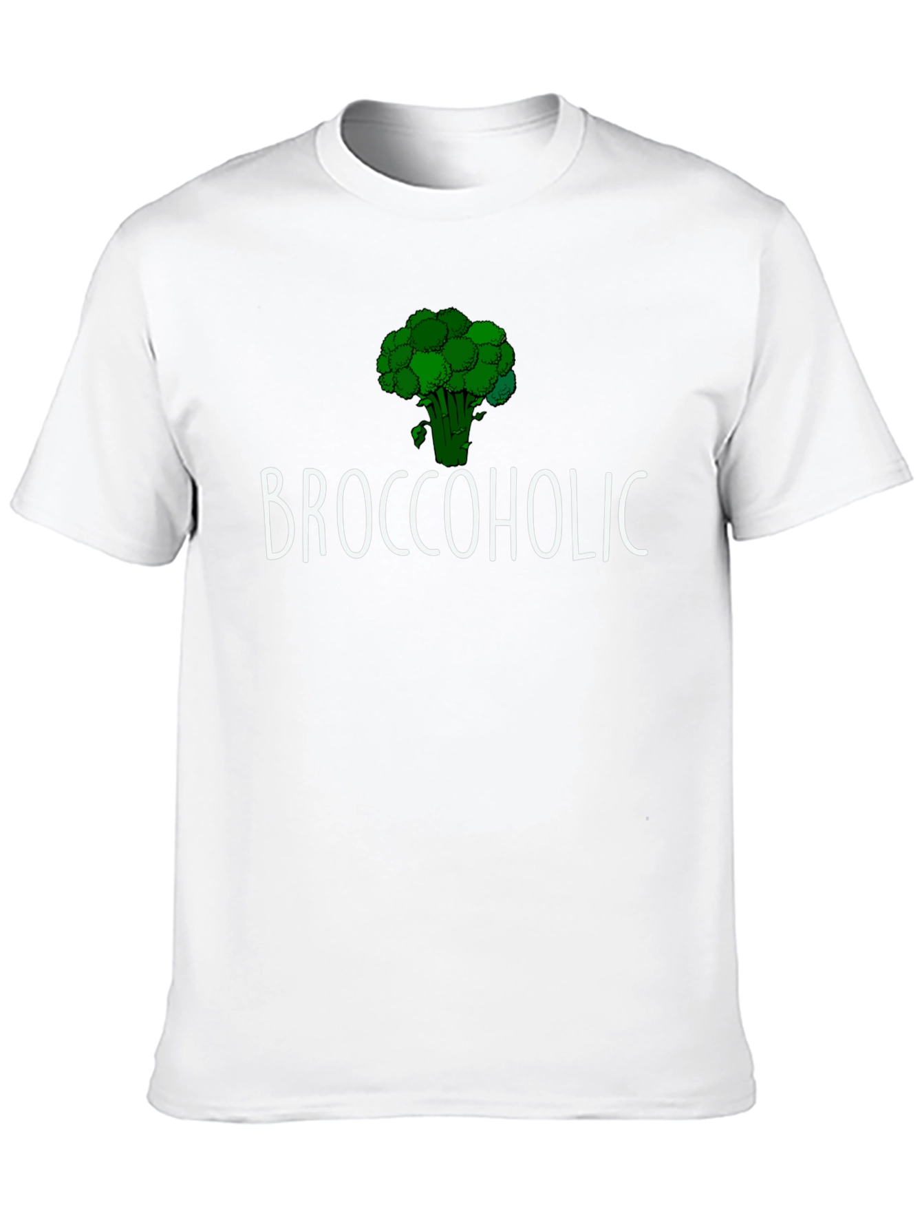 Broccoholic T-Shirt - Funny Broccoli Lover Tee