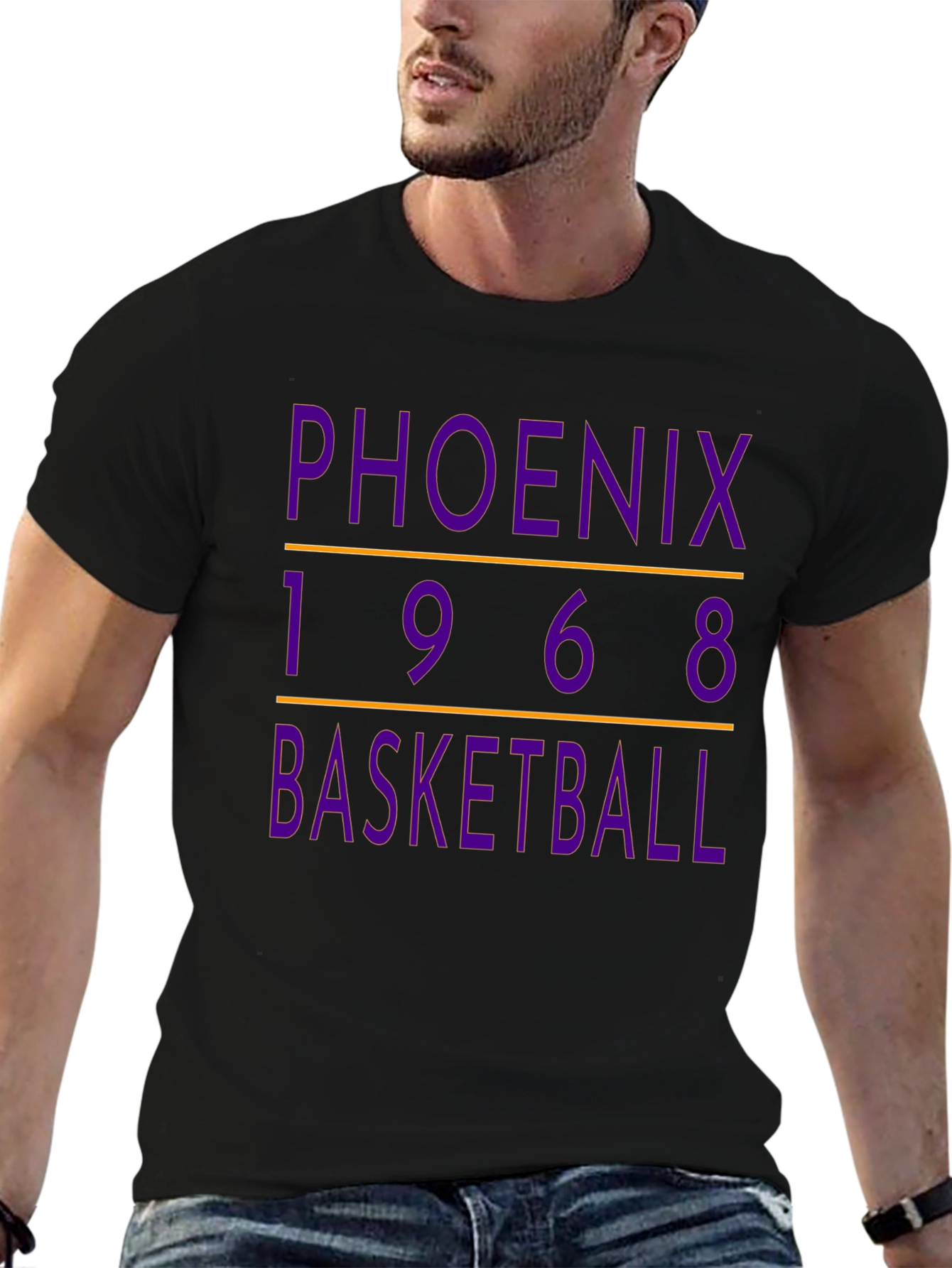 Phoenix Basketball 1968 T-Shirt - Retro Sports Tee