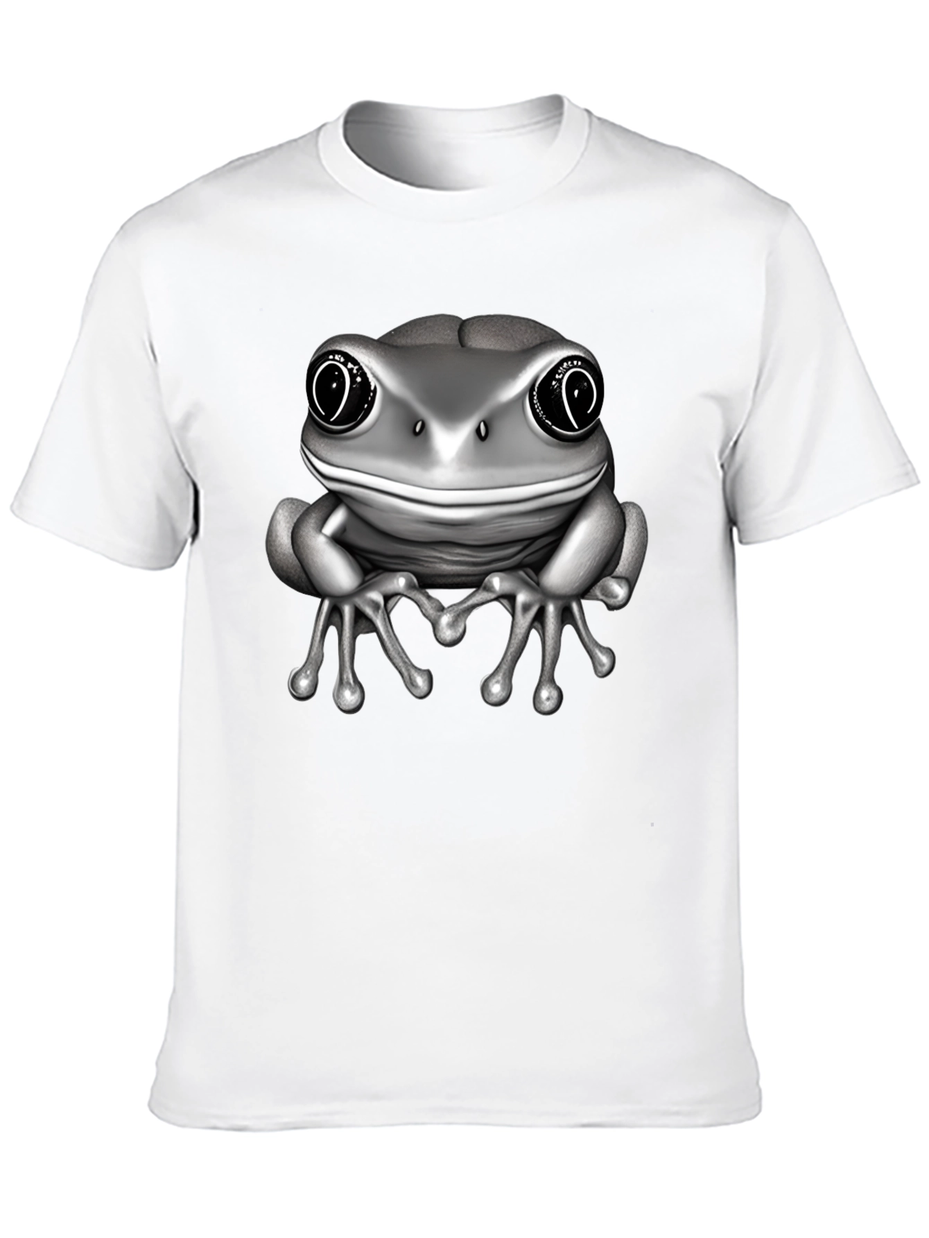 Frog Graphic Black T-Shirt for Men