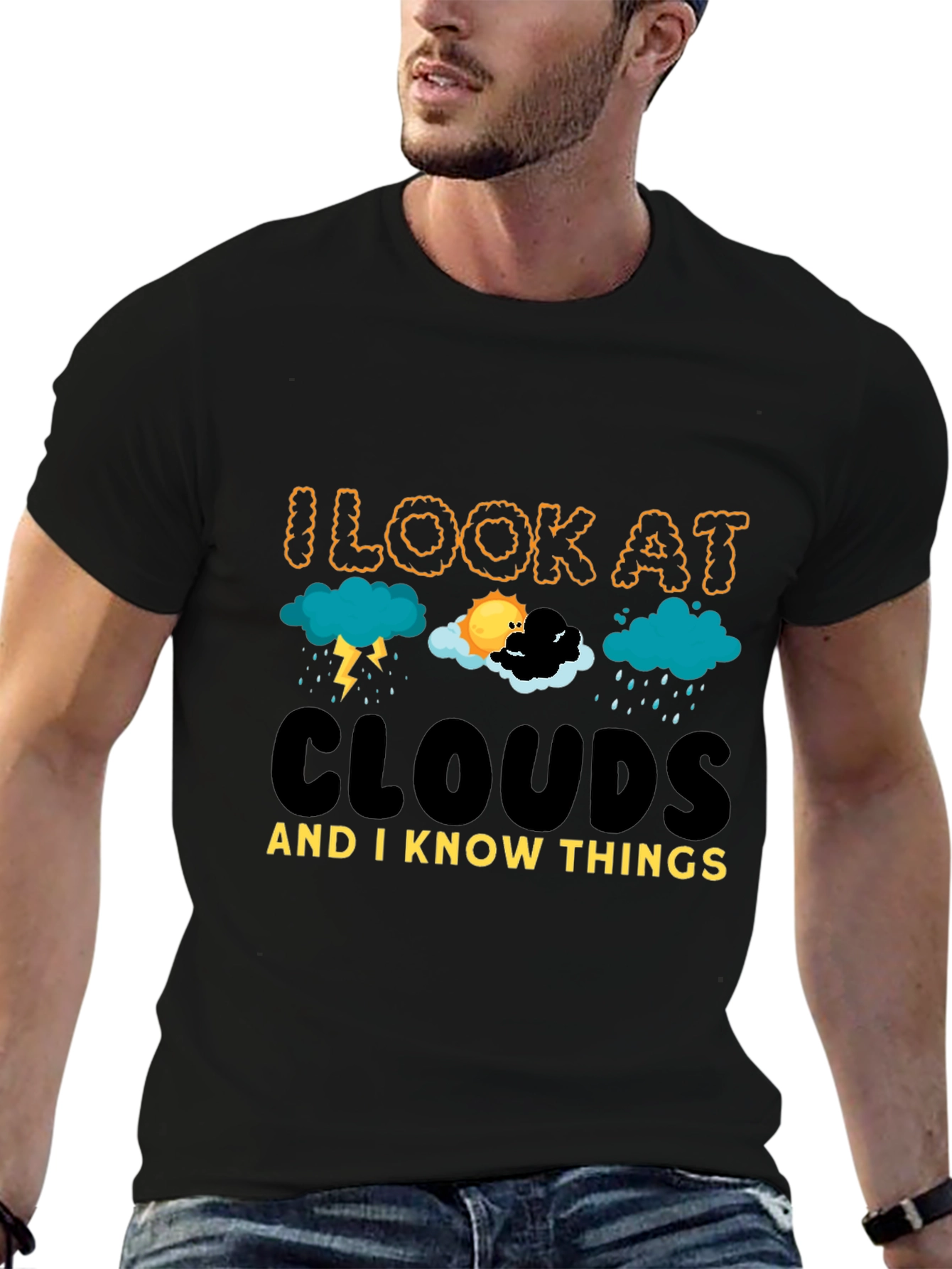 Cloud Expert Black T-Shirt