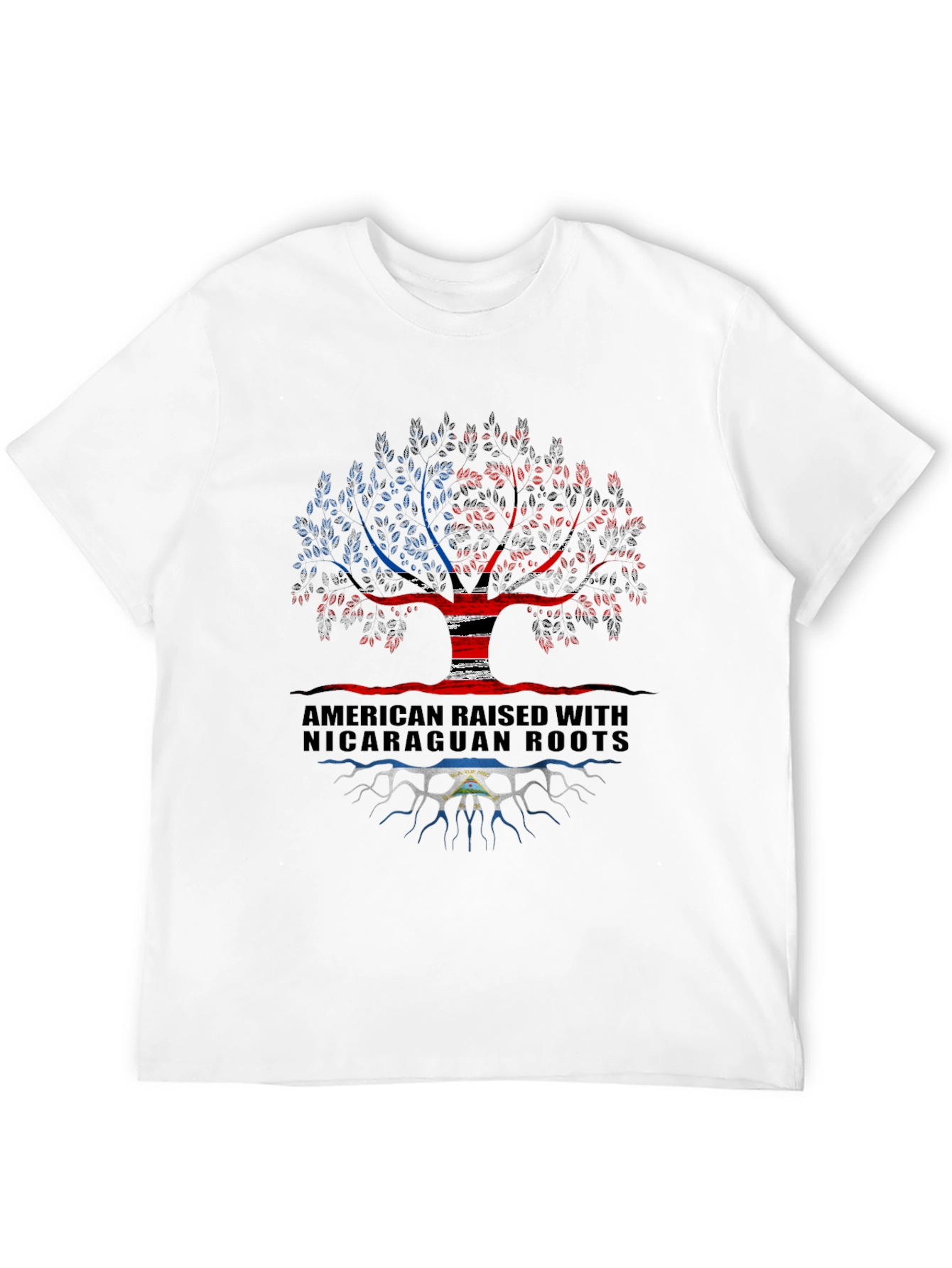 American Raised with Nicaraguan Roots T-Shirt