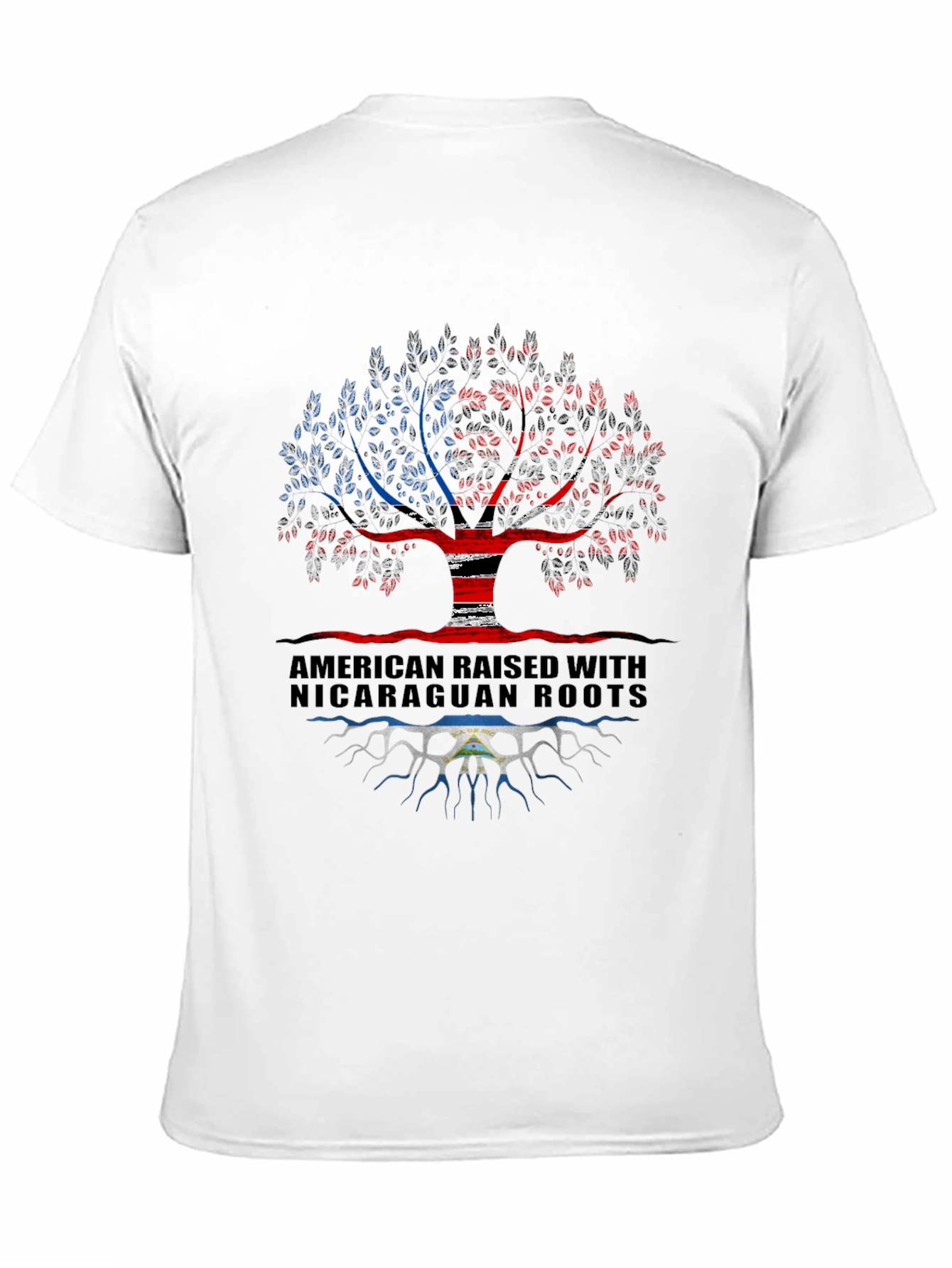 American Raised with Nicaraguan Roots T-Shirt