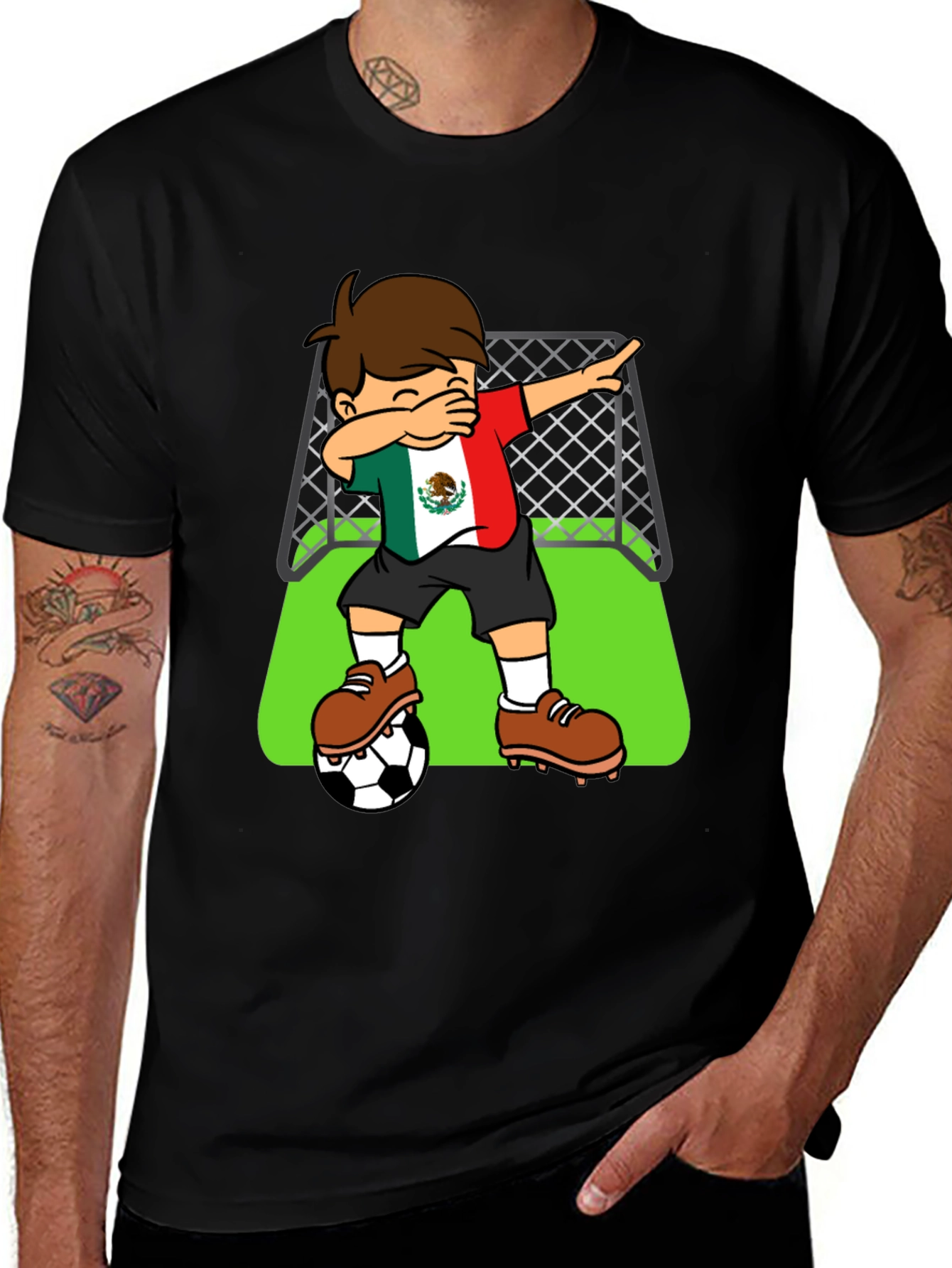 Mexican Soccer Dab T-Shirt