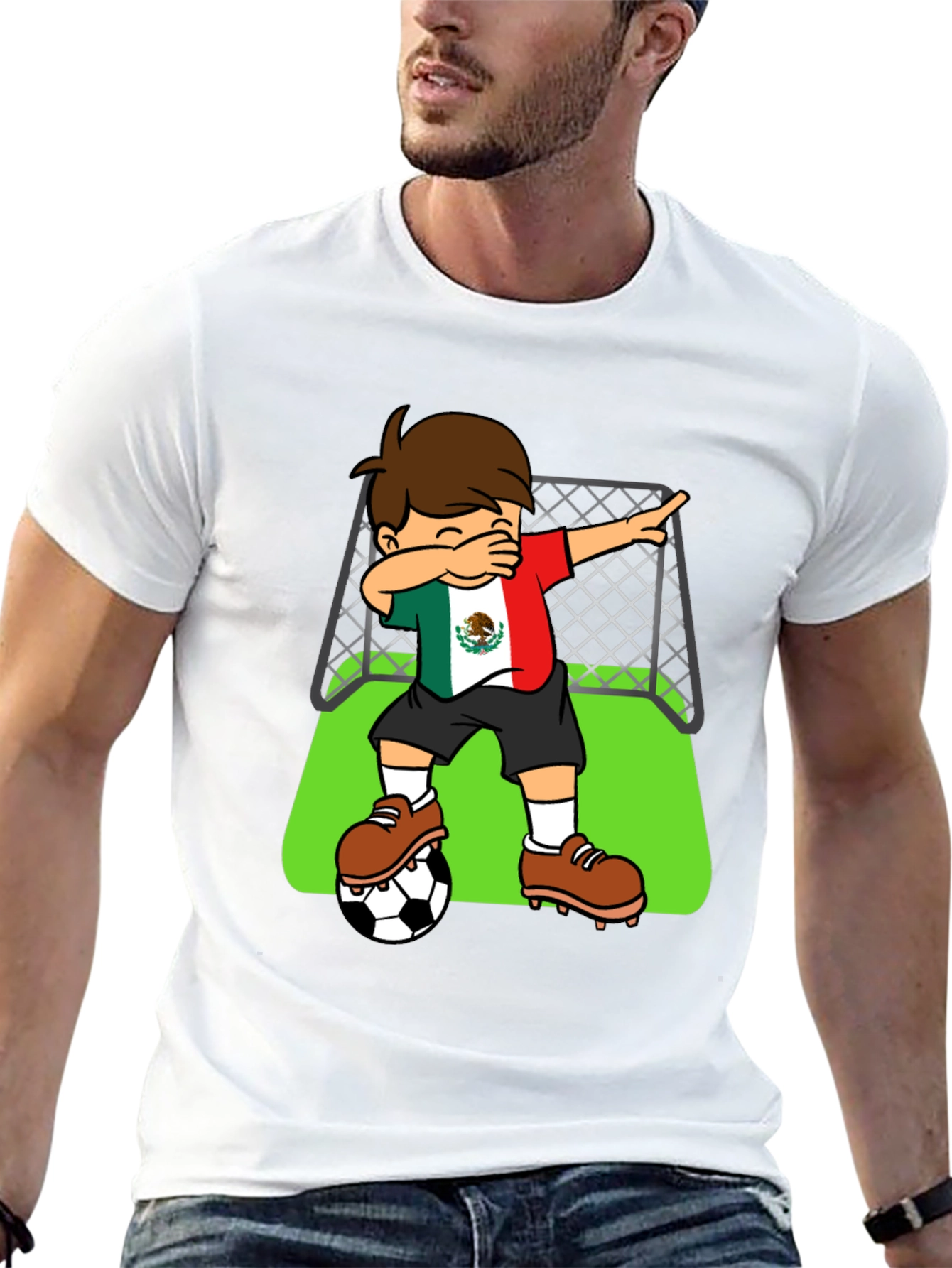 Mexican Soccer Dab T-Shirt