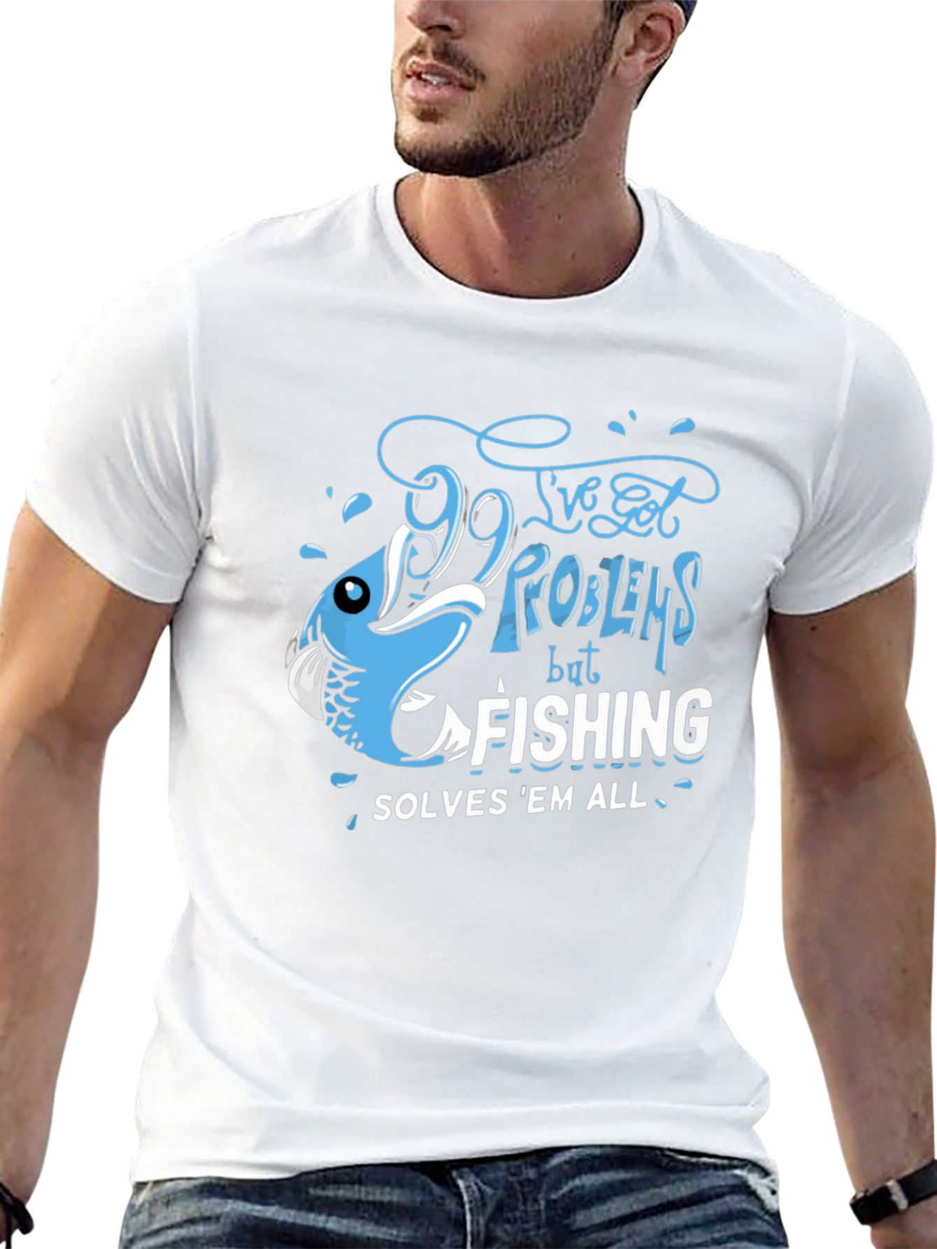 Fishing Solves All T-Shirt