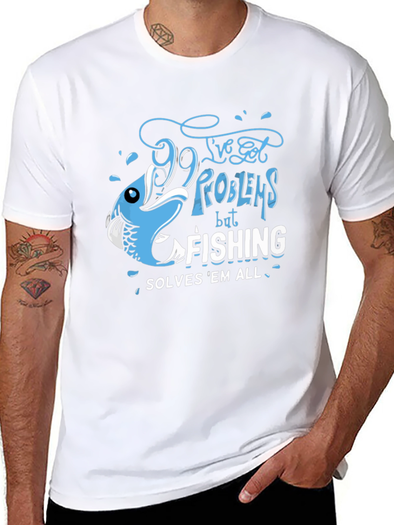 Fishing Solves All T-Shirt