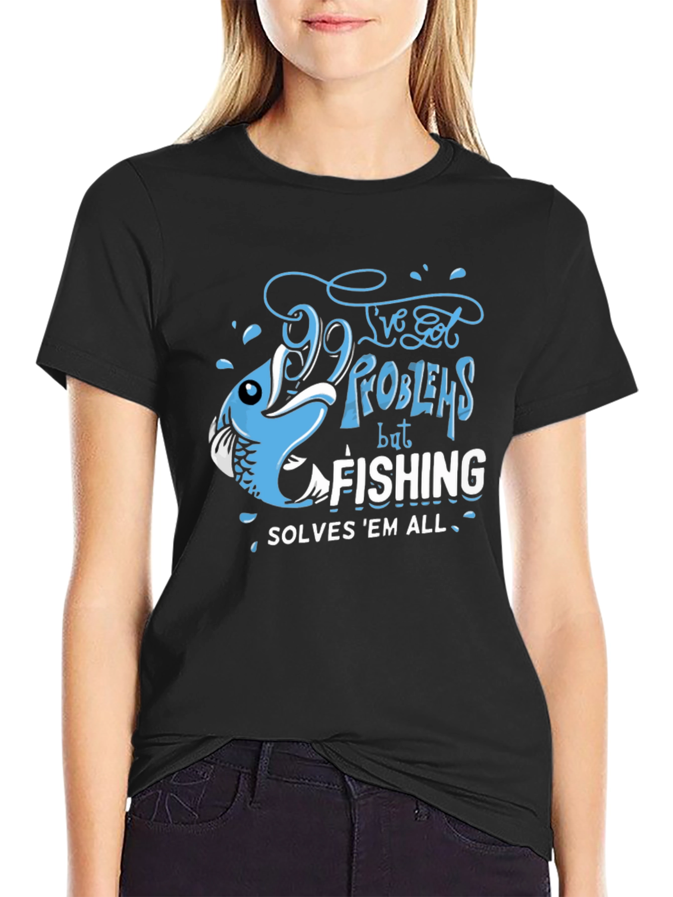 Fishing Solves All T-Shirt
