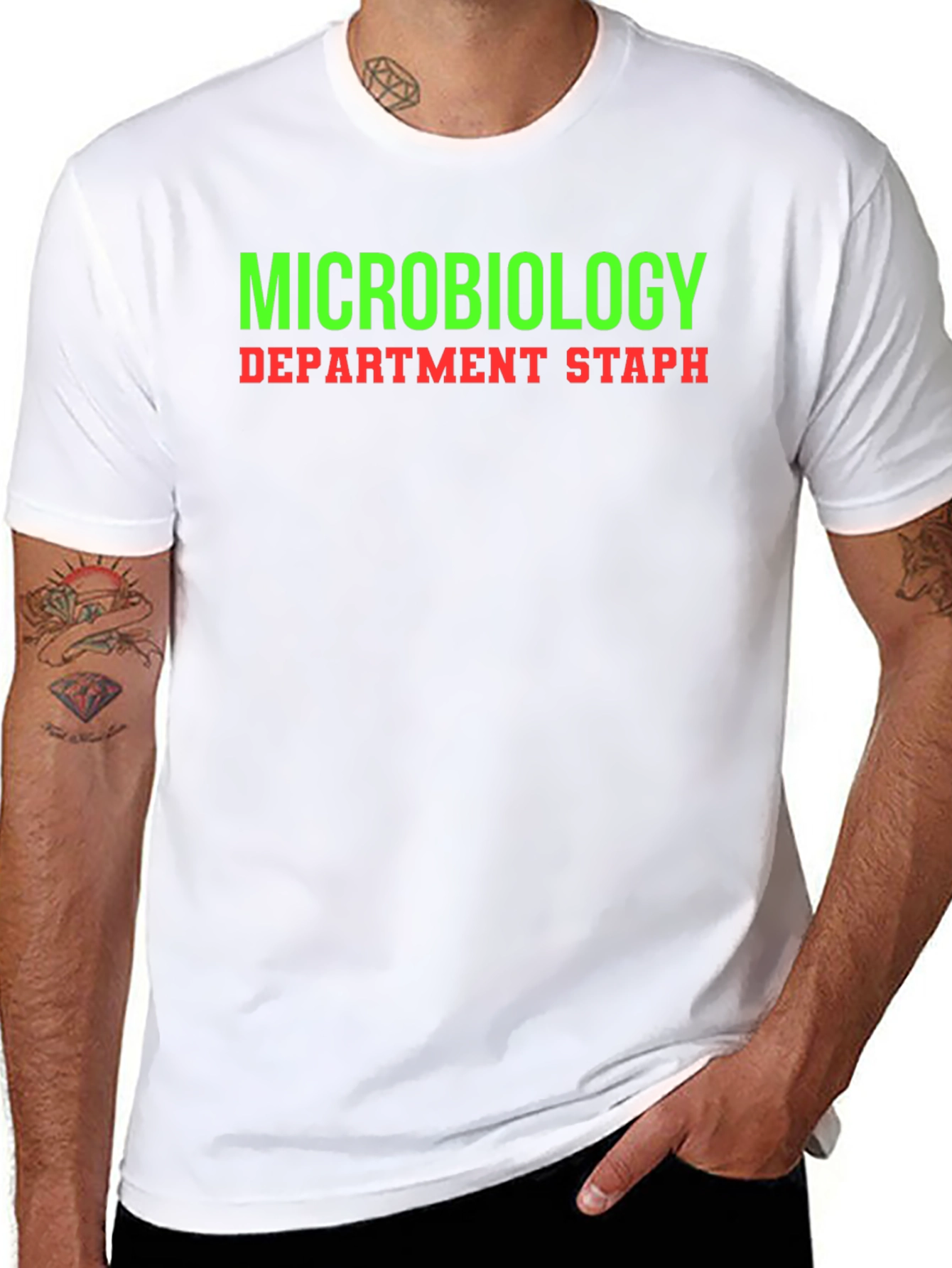 Microbiology Department Staff T-Shirt