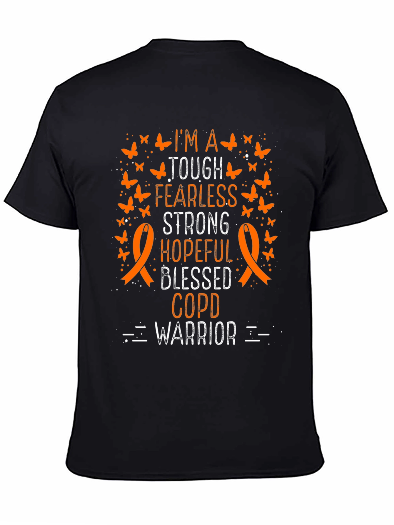 COPD Warrior Butterfly T-Shirt