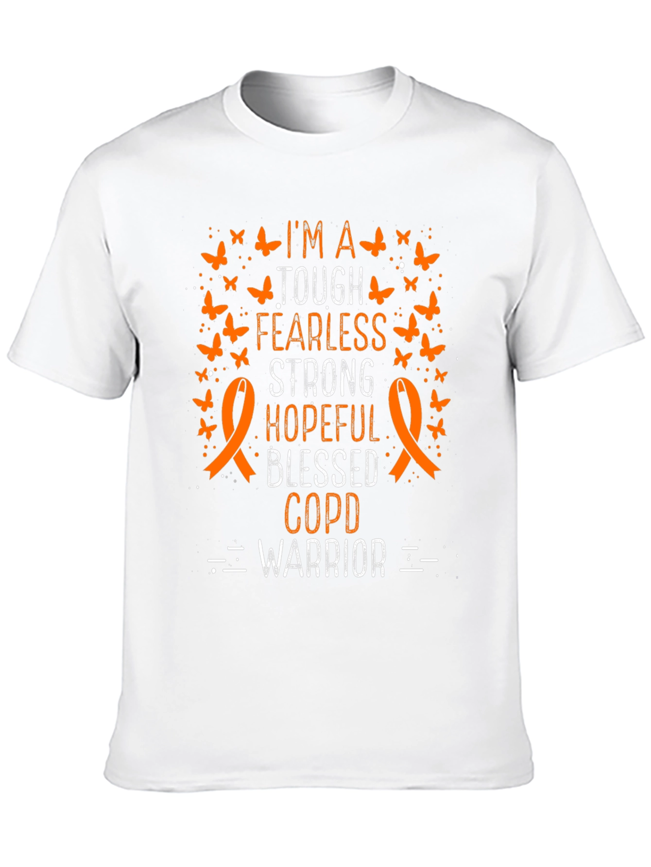 COPD Warrior Butterfly T-Shirt