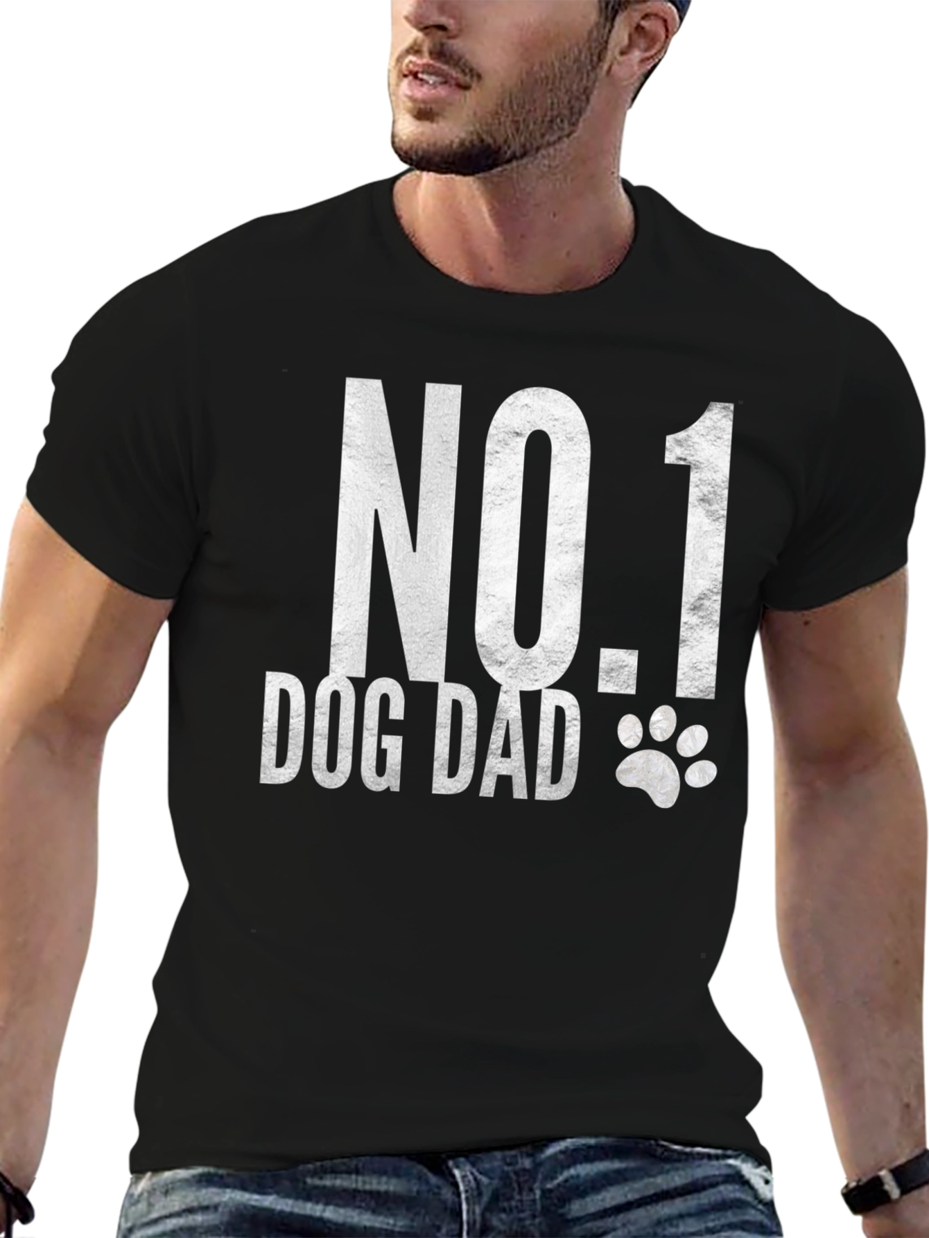 No. 1 Dog Dad T-Shirt - Perfect Gift!
