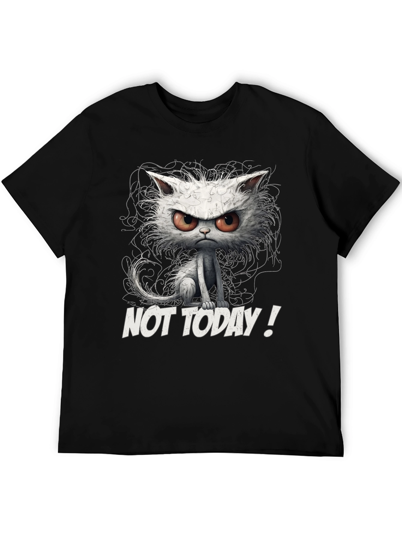 Grumpy Cat Not Today Graphic T-Shirt