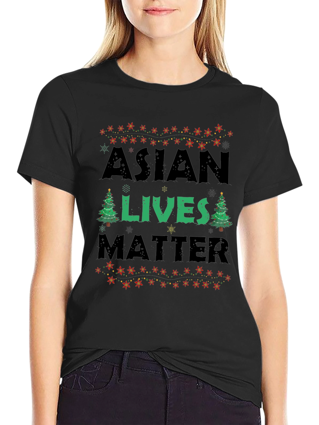 Asian Lives Matter Christmas T-Shirt