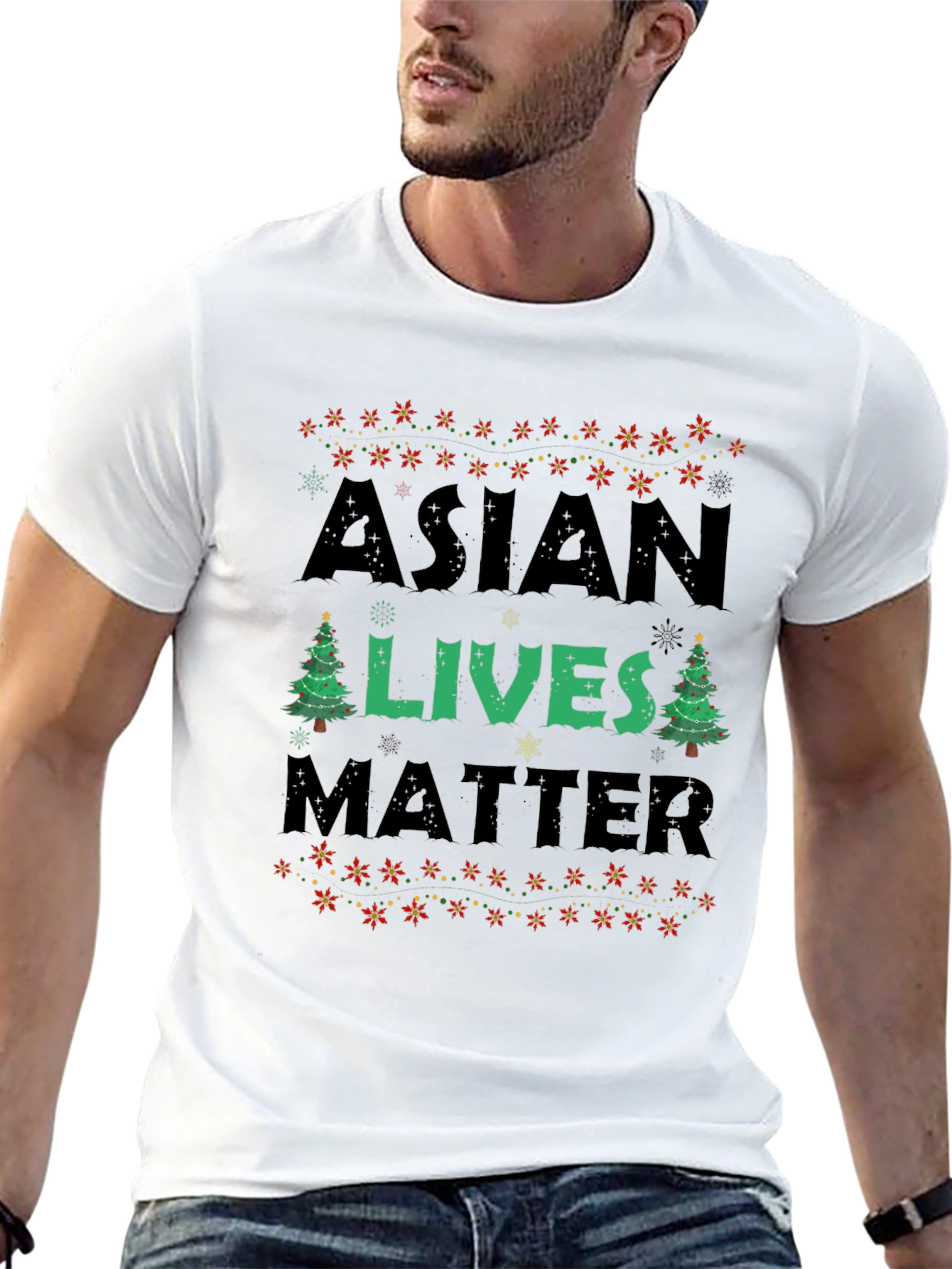 Asian Lives Matter Christmas T-Shirt