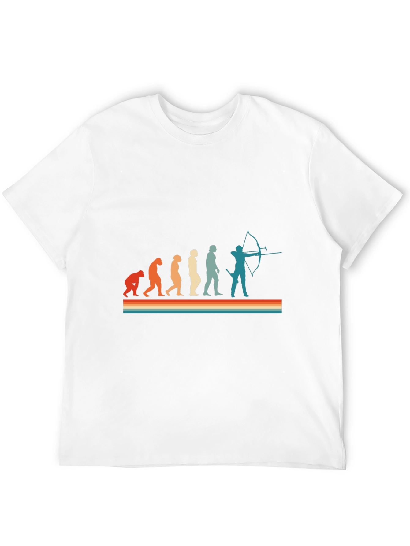 Evolution of Archery T-Shirt - Funny Bow Hunter Tee