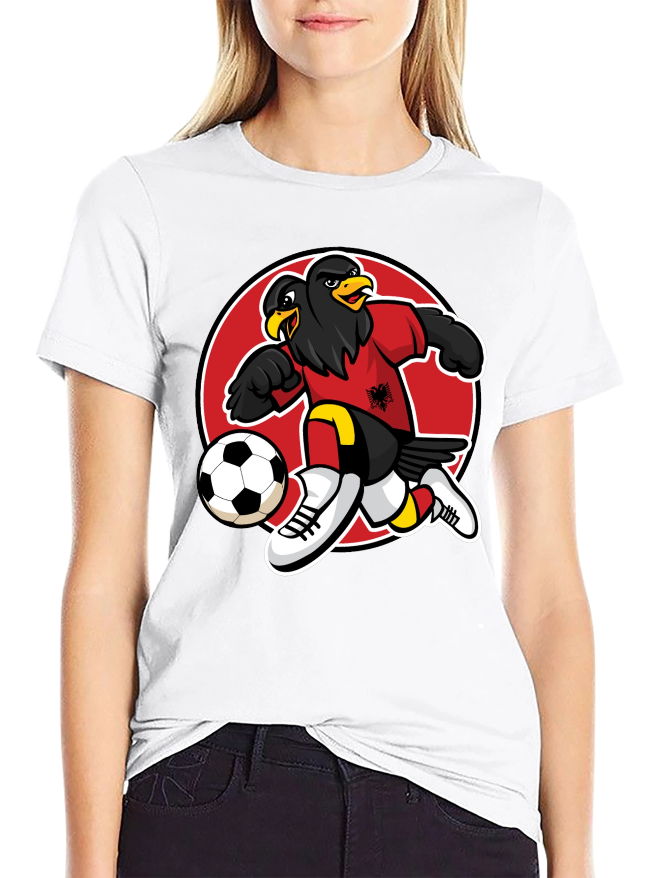 Albanian Eagle Soccer T-Shirt