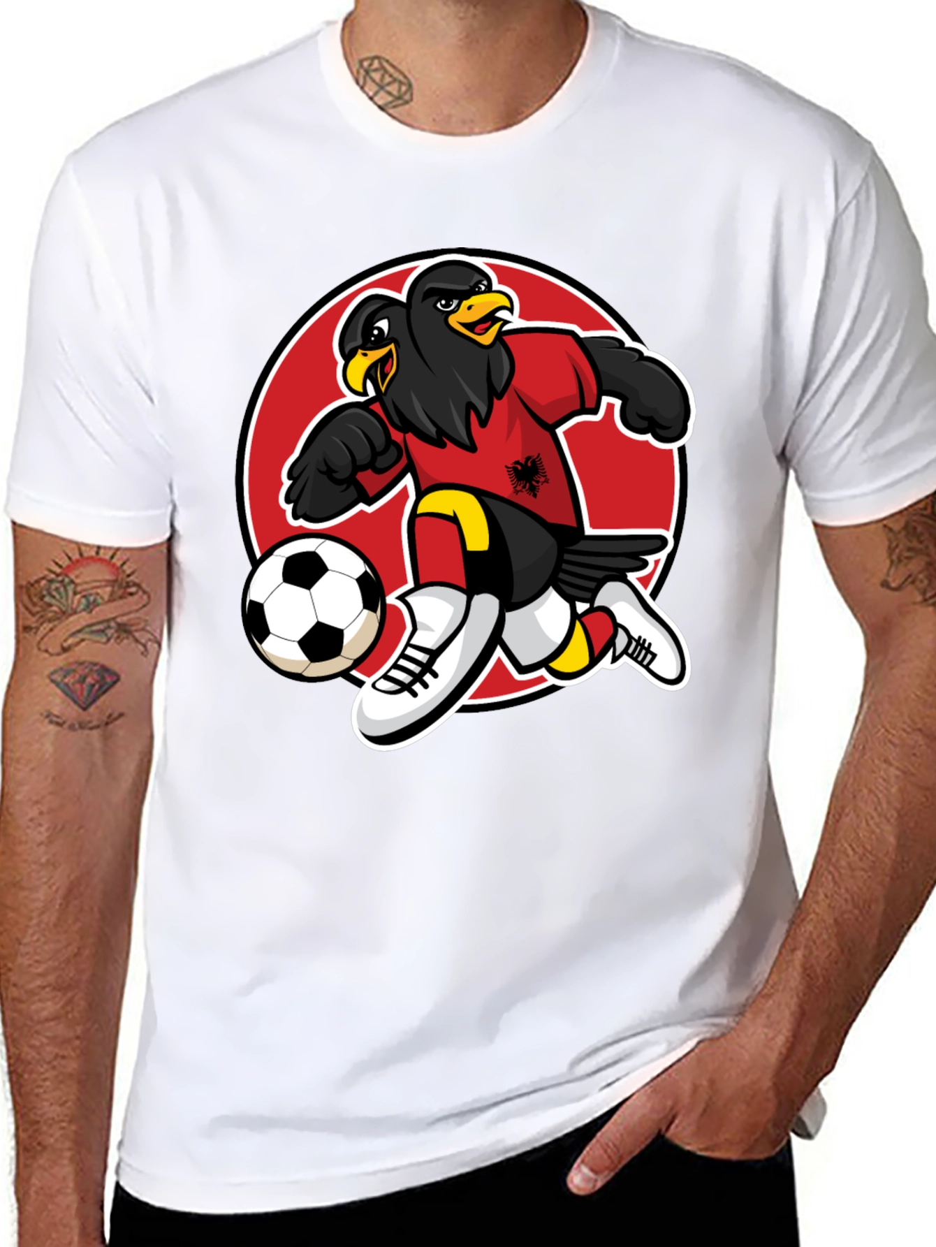 Albanian Eagle Soccer T-Shirt