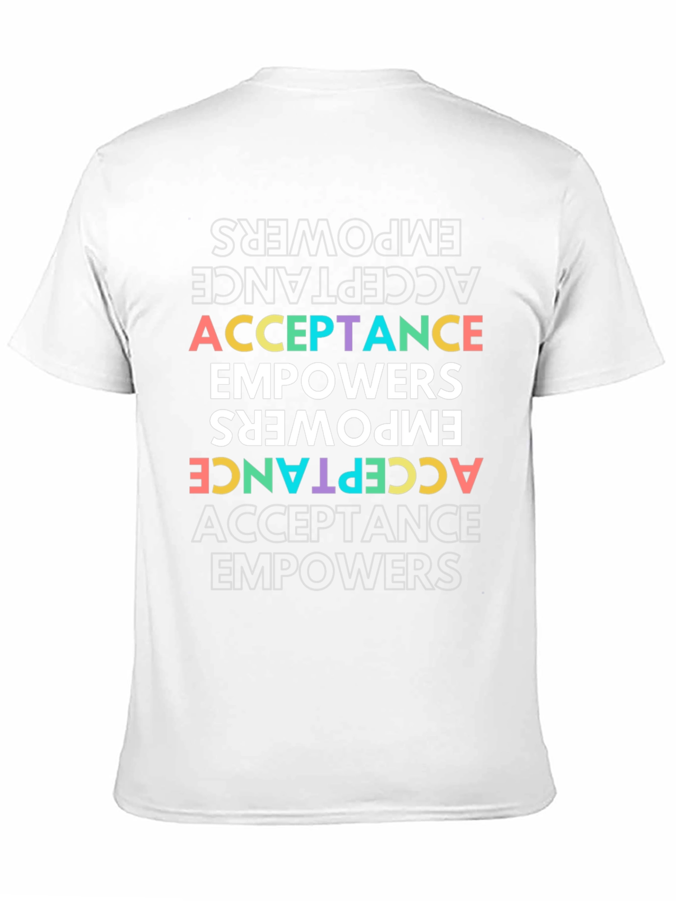 Acceptance Empowers Graphic Tee - Black