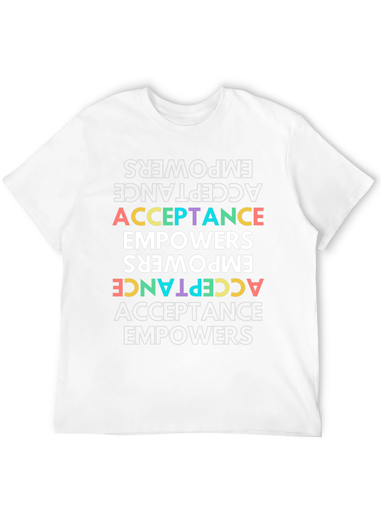 Acceptance Empowers Graphic Tee - Black
