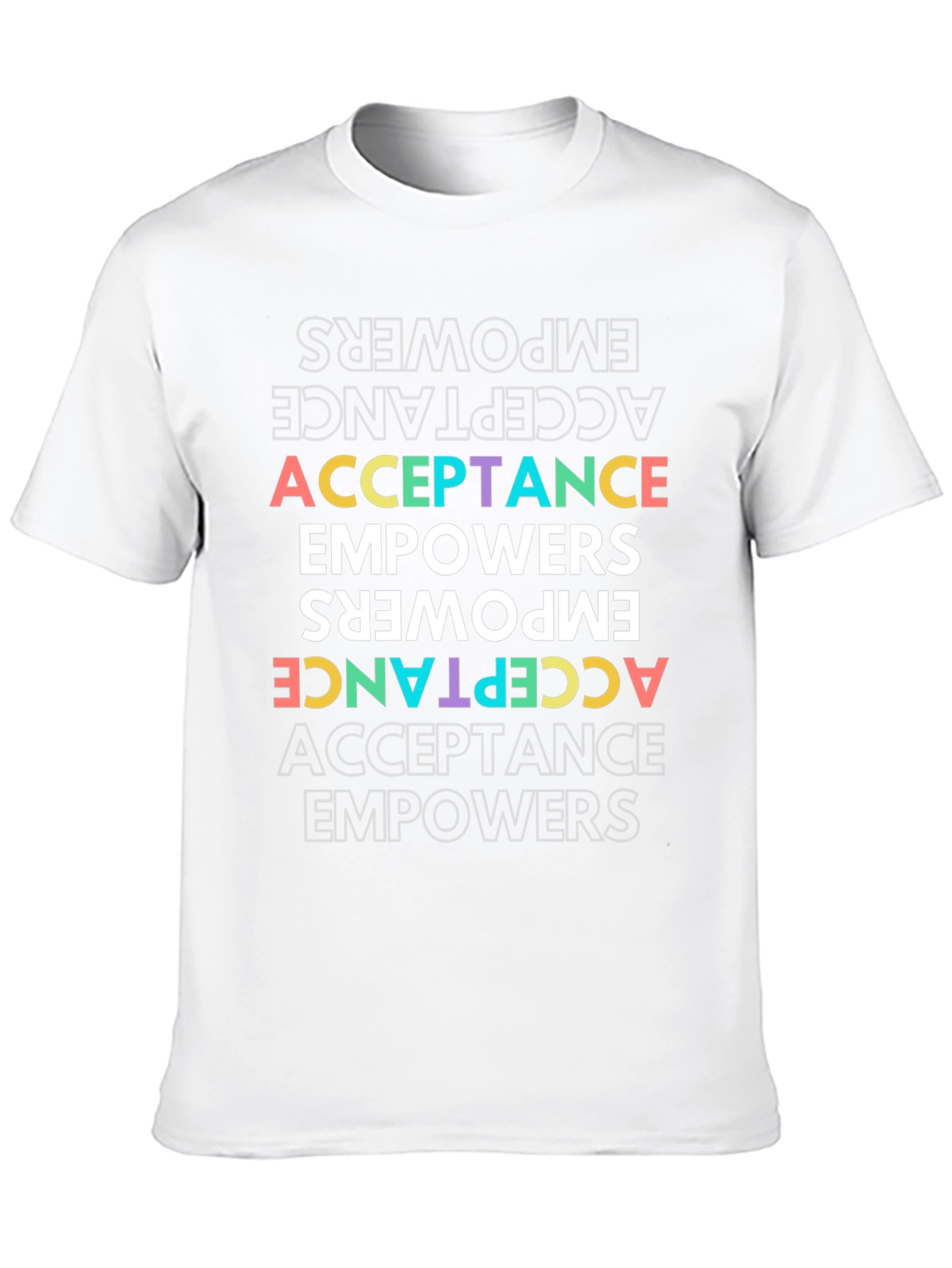 Acceptance Empowers Graphic Tee - Black