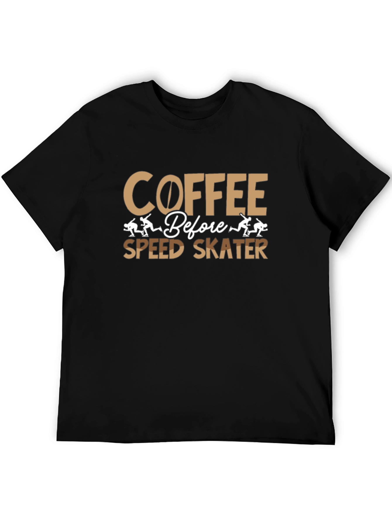 Coffee Before Speed Skater Graphic T-Shirt